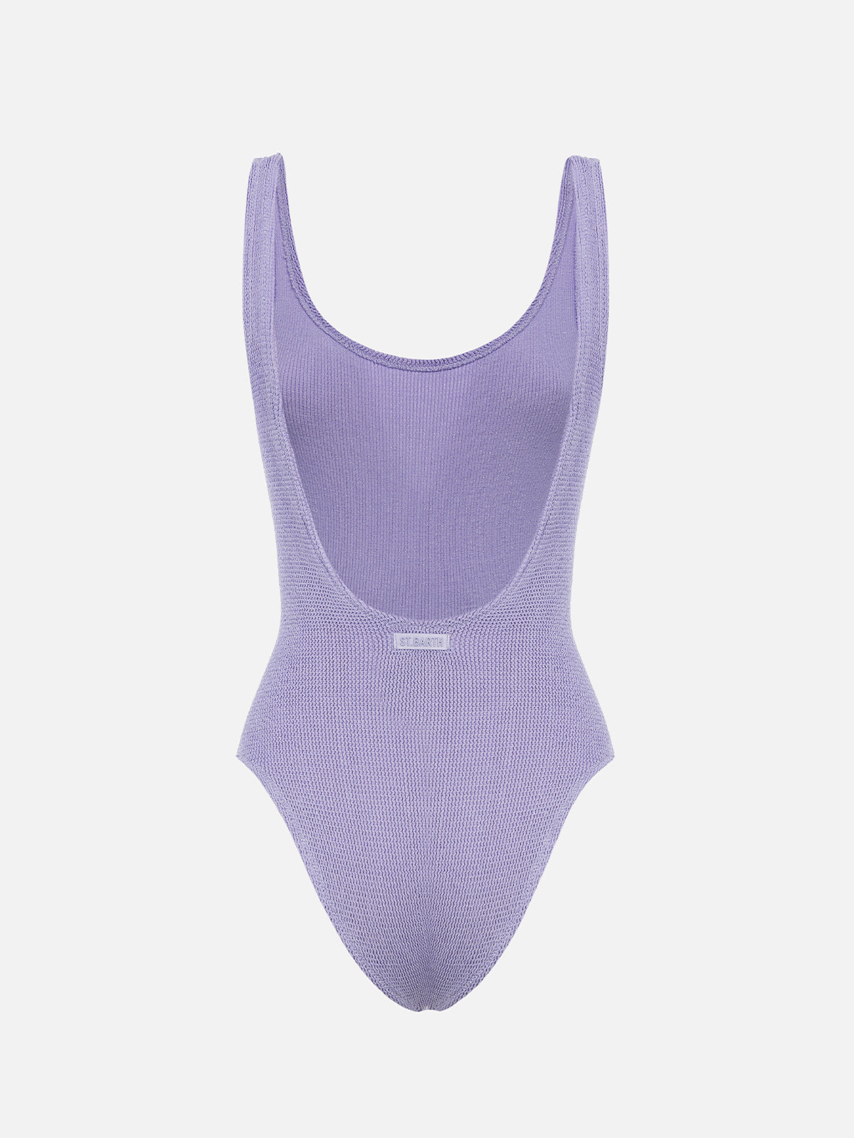 mc2-saint-barth-costume-intero-donna-lora-lilla-lurex-crinkle image 5