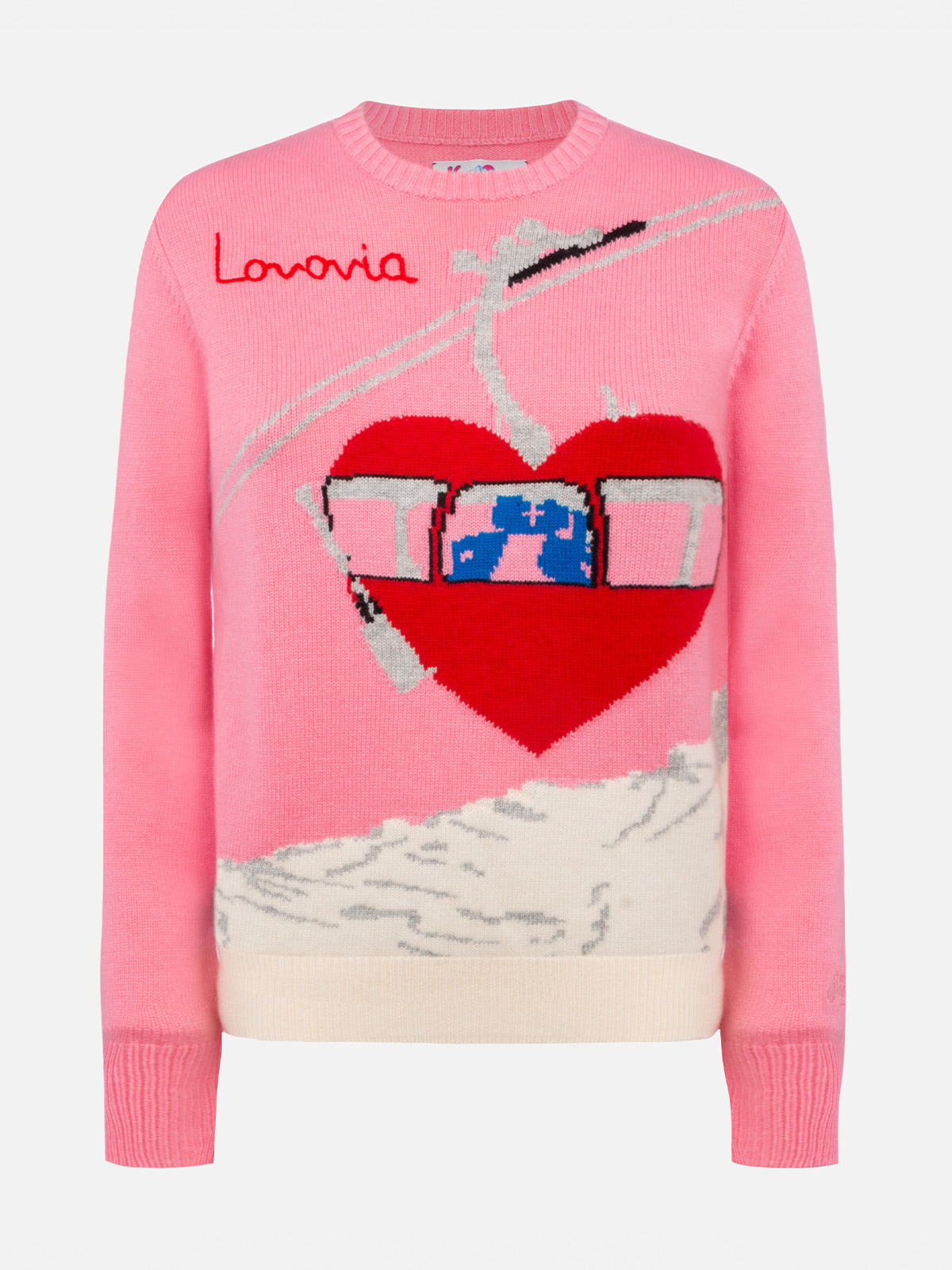 mc2-saint-barth-maglia-new-queen-donna-in-misto-cashmere-jacquard-postcard-rosa image 4