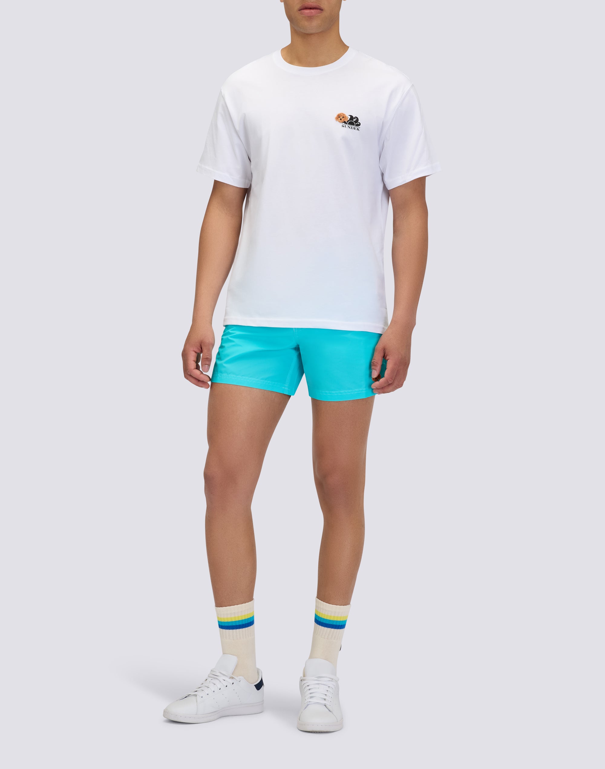 sundek-t-shirt-capsule-pelo-chilling-poodle-uomo-in-cotone image 4