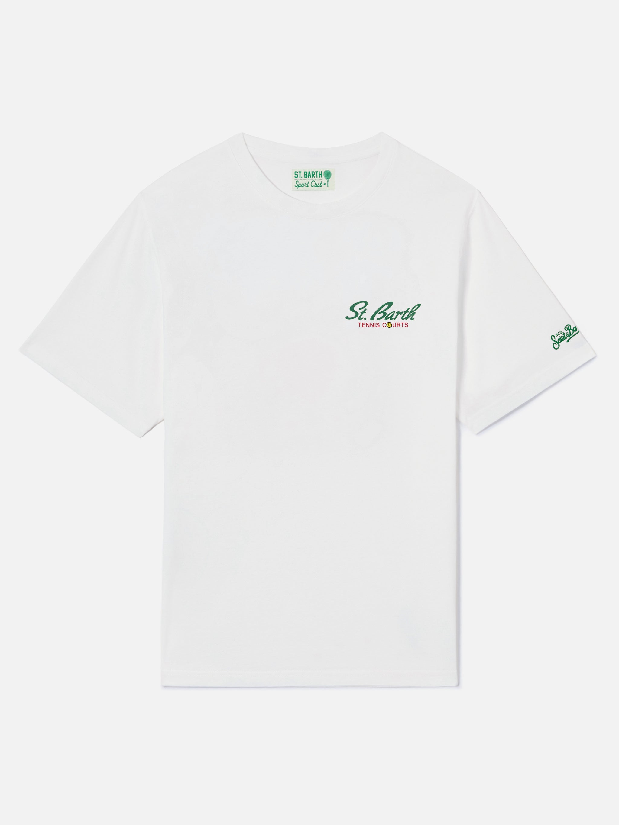 mc2-saint-barth-t-shirt-portland-snoopy-tennis-courts-bianca-special-edition-pea image 5