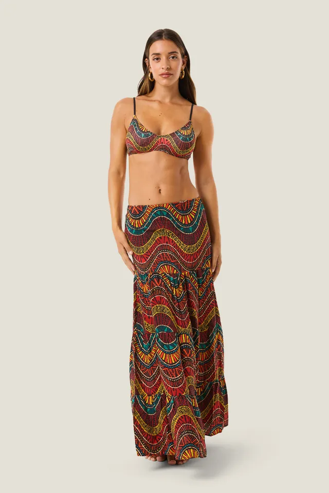 4giveness-gonna-lunga-con-cinto-kenia-donna-rosa-african image 1