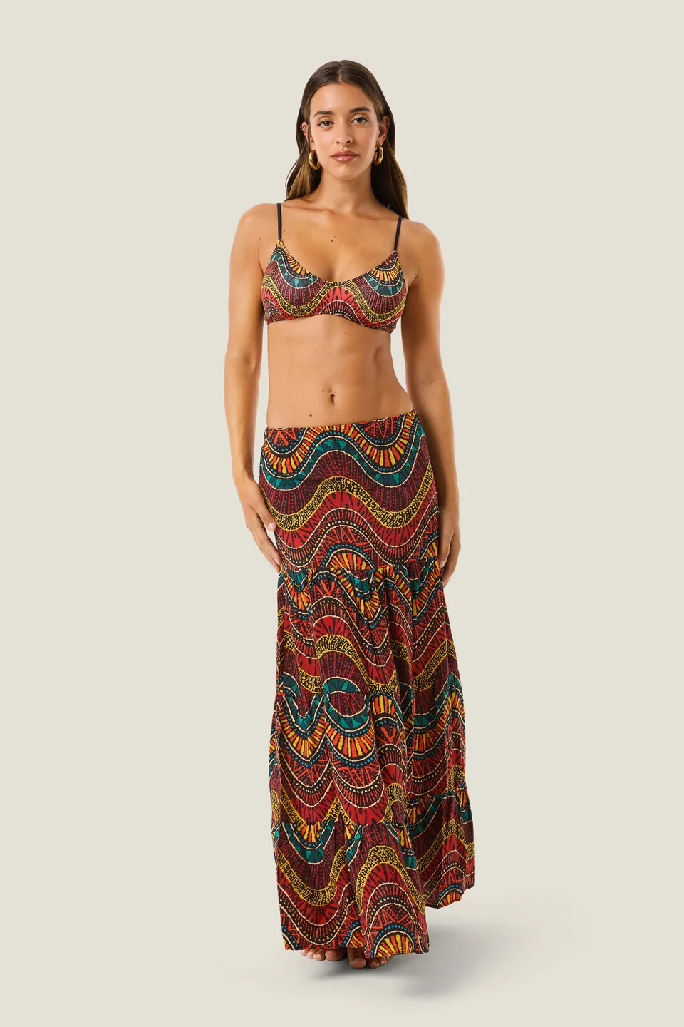 4giveness-gonna-lunga-con-cinto-kenia-donna-rosa-african image 1