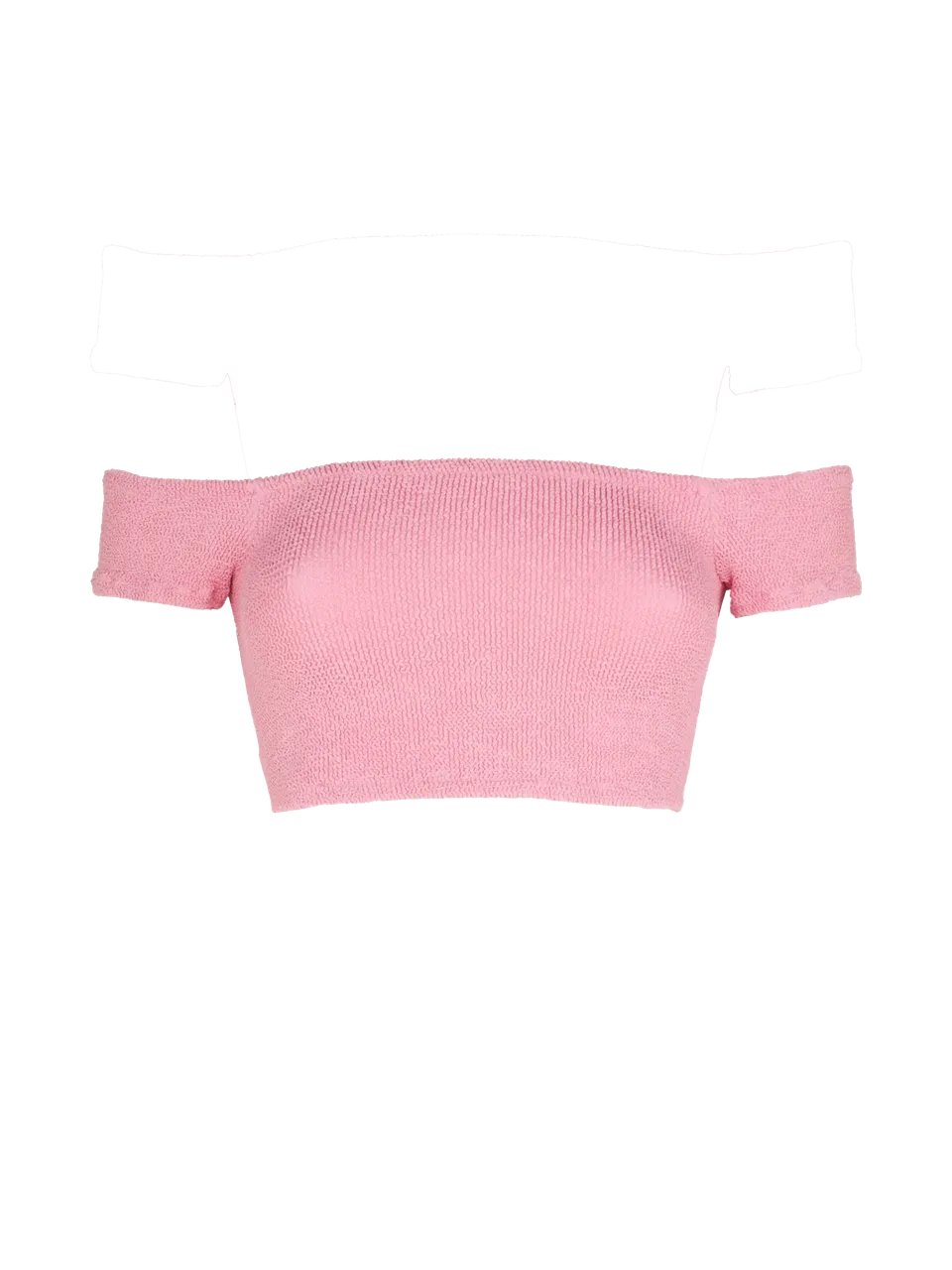 mc2-saint-barth-zena-top-bikini-crinkle-rosa-tinta-unita image 1