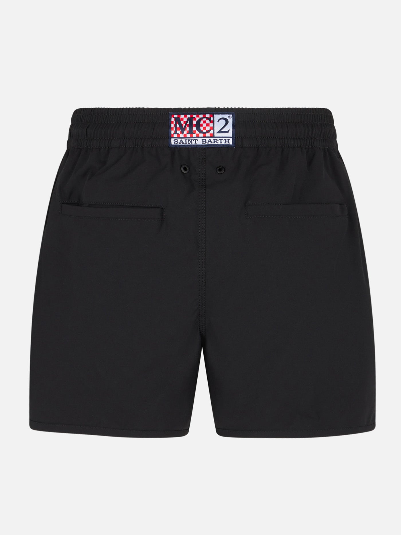 mc2-saint-barth-costume-mare-uomo-nero-con-logo-laterale-a-contrasto image 2