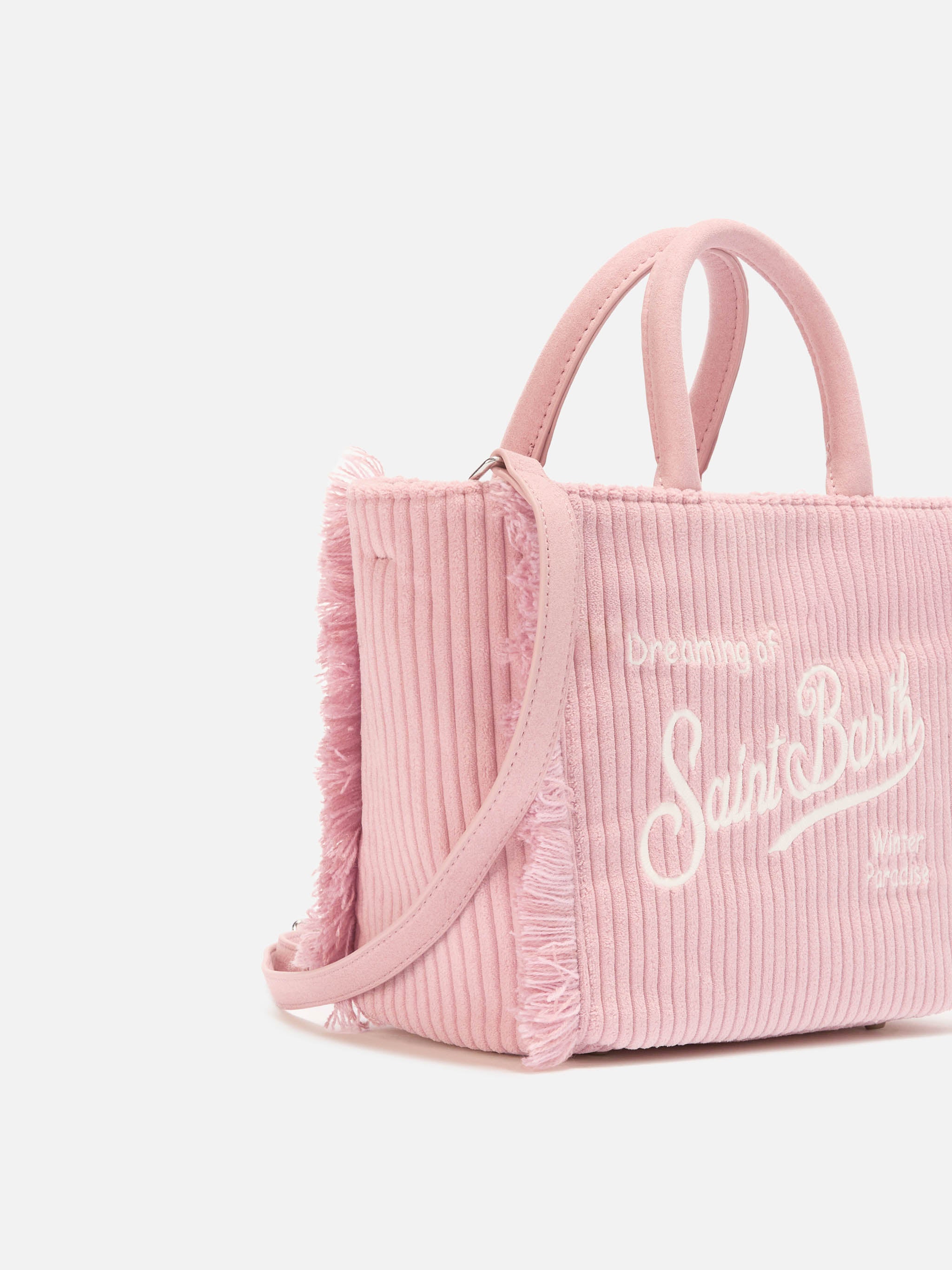 mc2-saint-barth-borsa-vanity-mini-corduroy-donna-rosa image 3