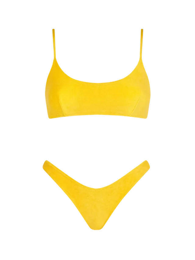 mc2-saint-barth-judy-naomi-bikini-bralette-spugna-giallo image 1