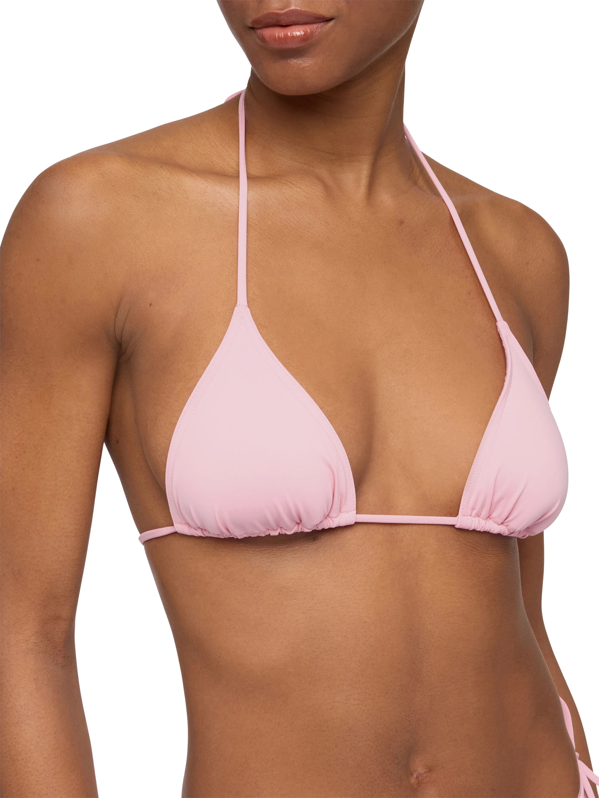 mc2-saint-barth-leah-top-bikini-triangolo-rosa image 3