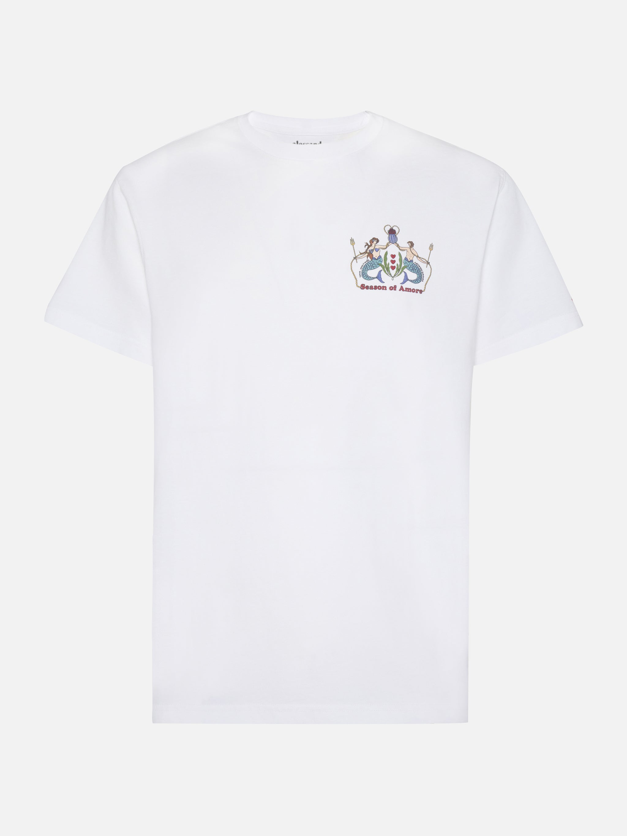 mc2-saint-barth-t-shirt-man-cotone-bianca-stampa-season-of-amore-special-edition image 5