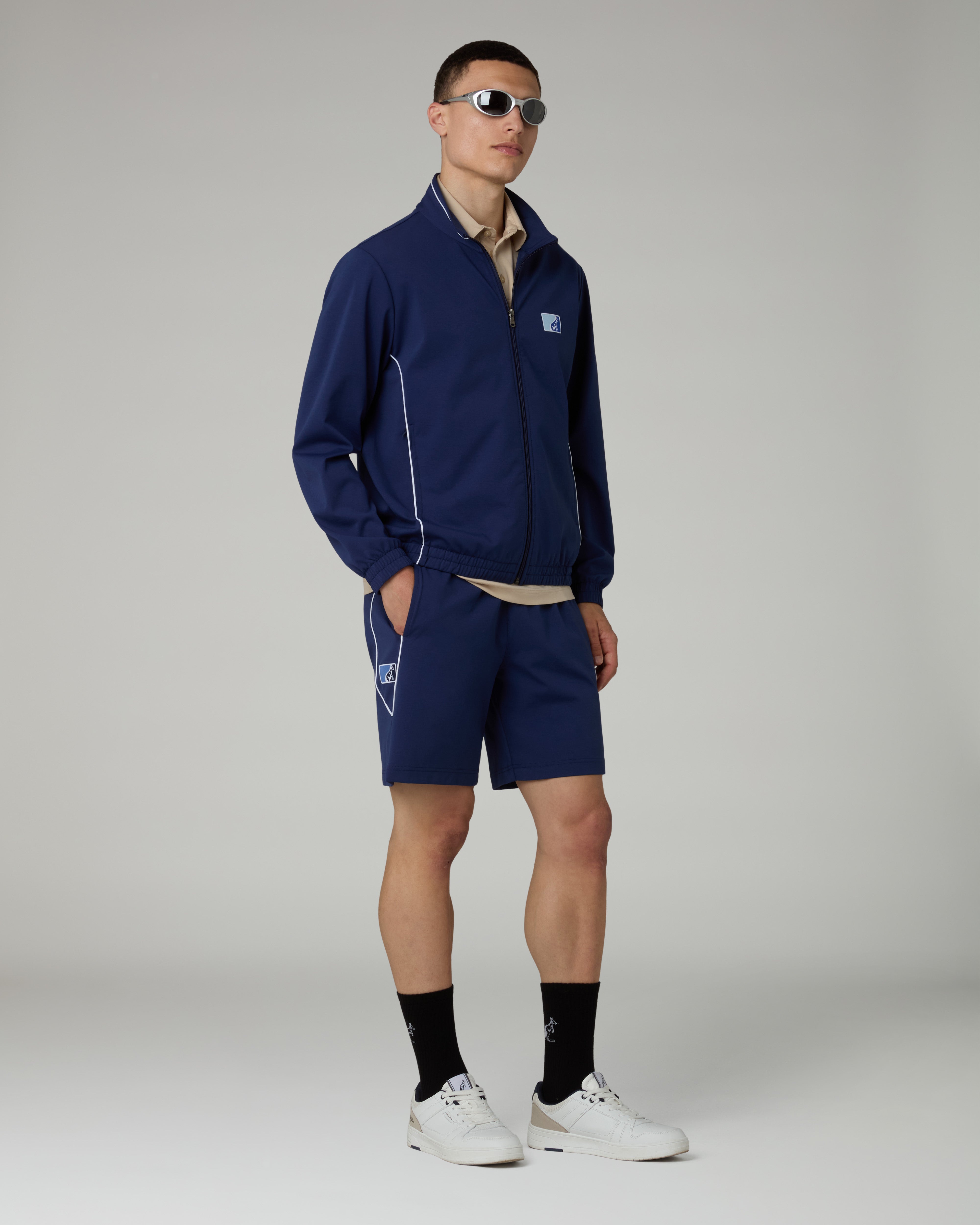 australian-slate-track-jacket-giacca-uomo-cobalto-misto-cotone-smart-made-in-ita image 2