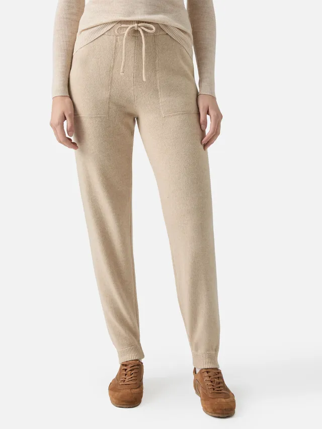 mc2-saint-barth-charlie-pantaloni-jogger-beige-in-misto-cashmere image 1