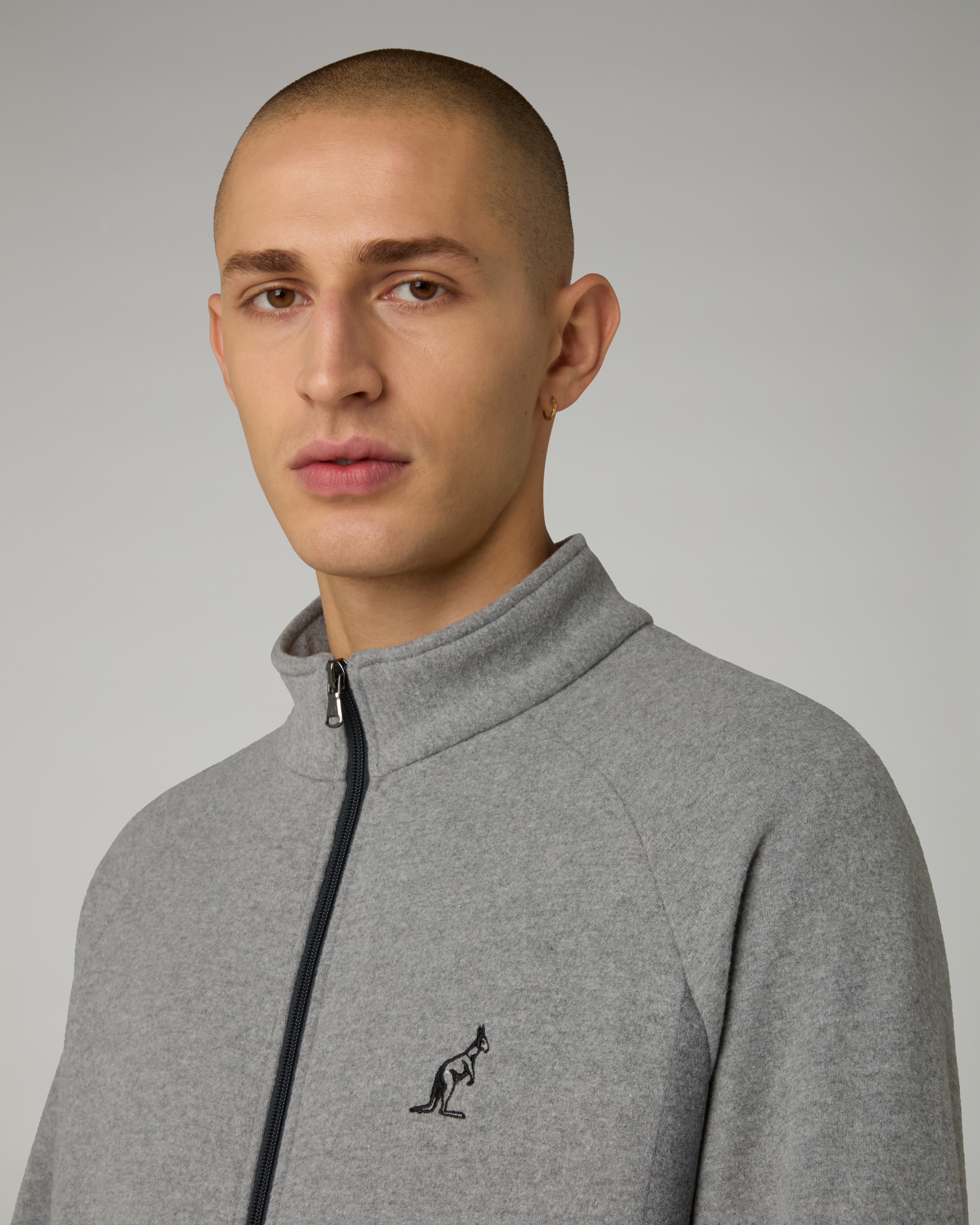 australian-legacy-tracksuit-tuta-grigio-melange-in-softech image 4