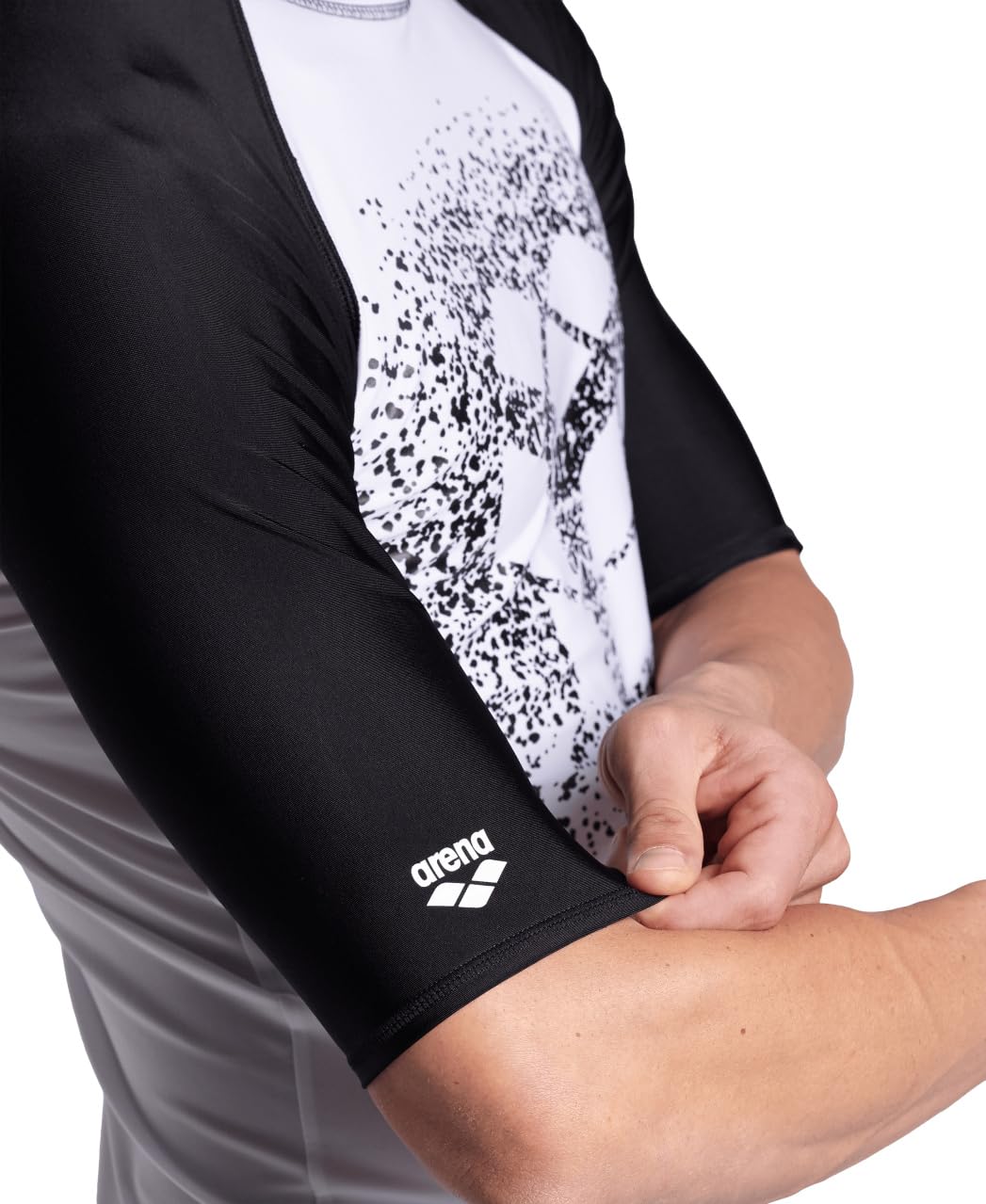 arena-rash-vest-s-s-graphic-maglia-rash-guard-uomo-manica-corta image 5