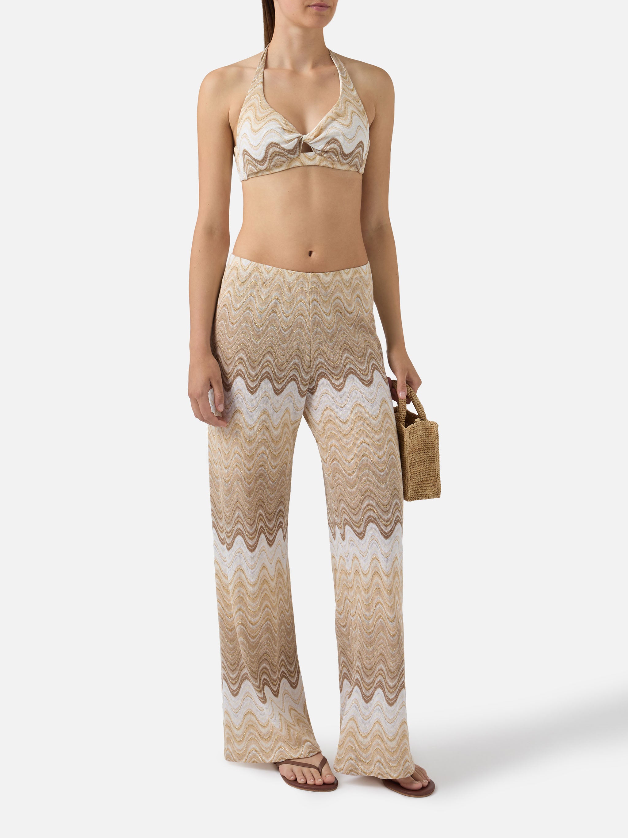 mc2-saint-barth-amalia-pantalone-lungo-donna-raschel-d-grad-beige image 2