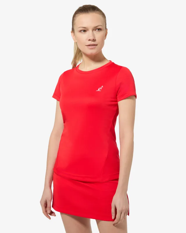 australian-essence-t-shirt-t-shirt-tennis-rosso-vivo image 1
