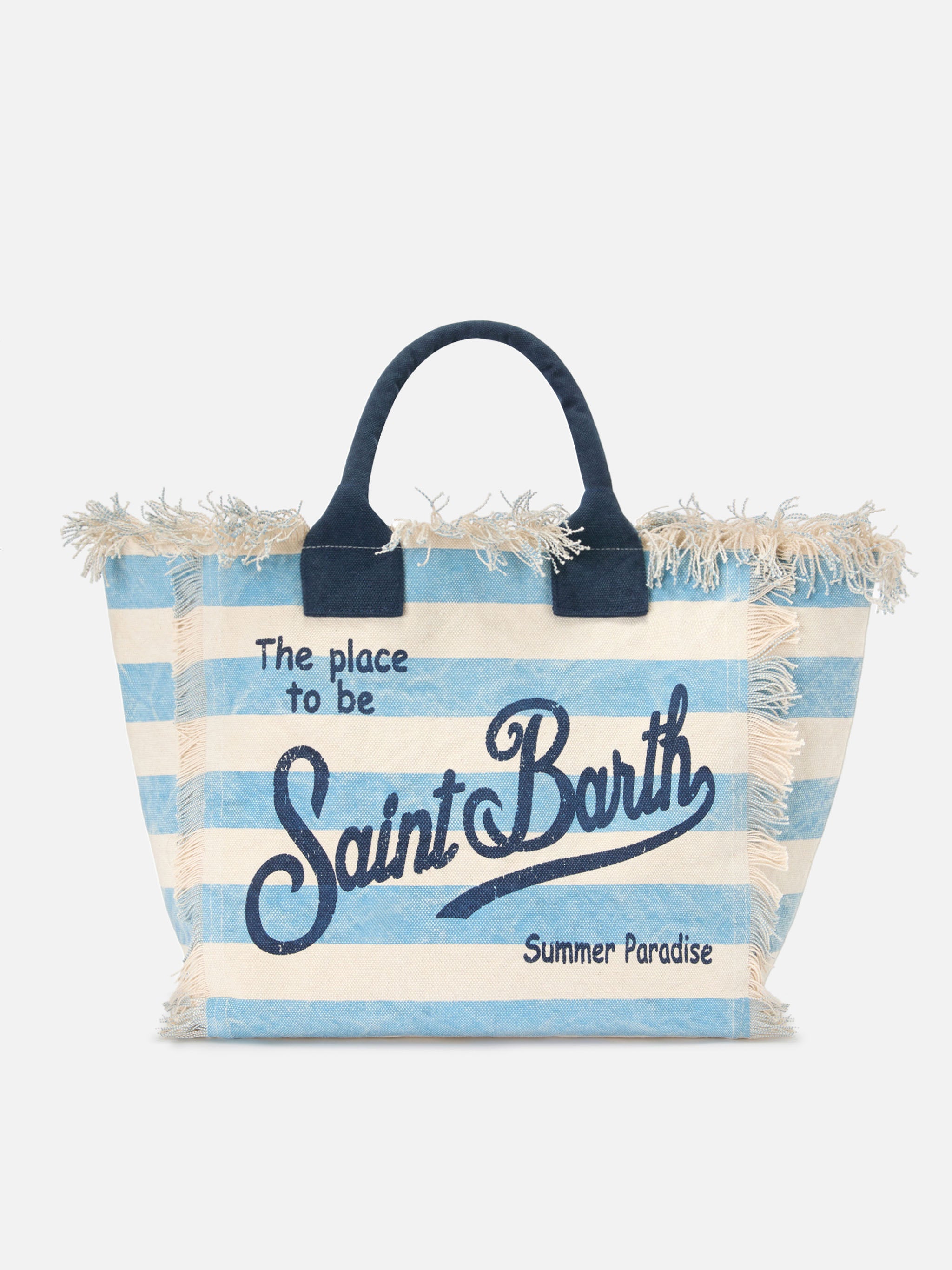 borsa-vanity-regular-mc2-saint-barth-in-canvas-a-righe-orizzontali-azzurre image 1