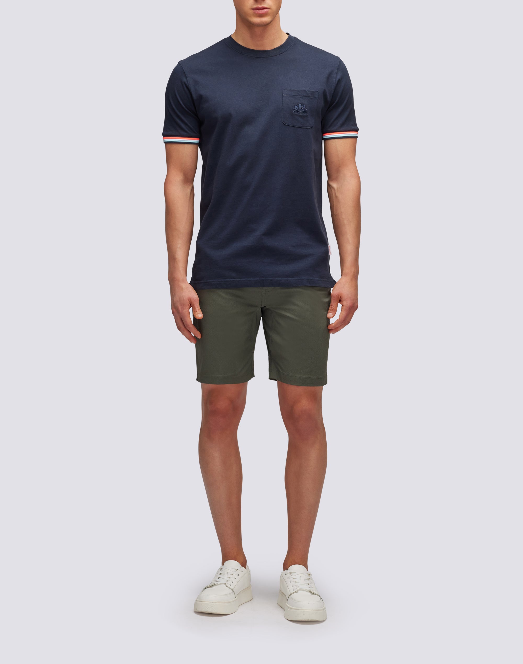 sundek-walkshort-uomo-nero-in-tessuto-quick-dry-pantaloncino-corto image 3