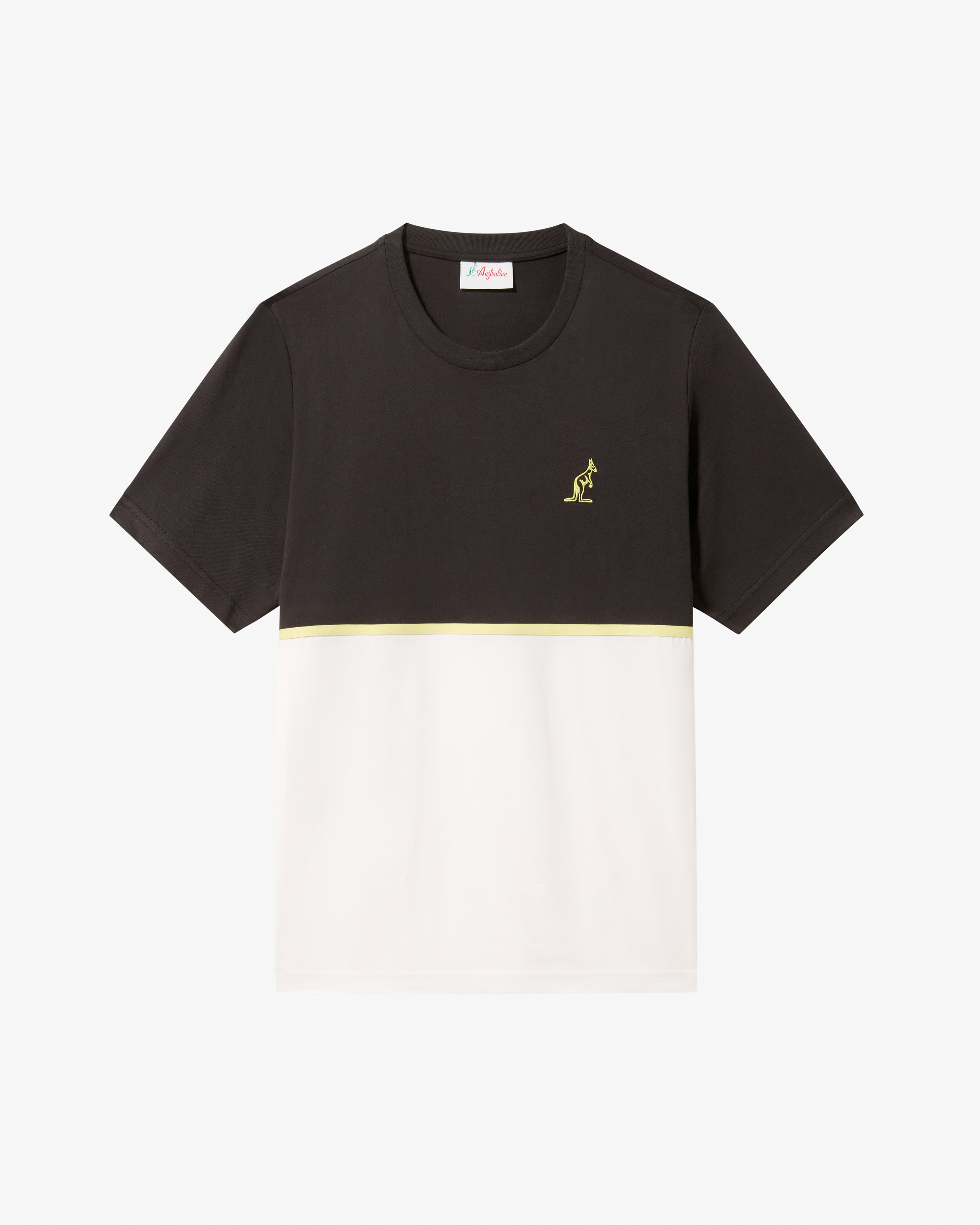 australian-camomaps-t-shirt-in-cotone-nero-regular-fit image 5