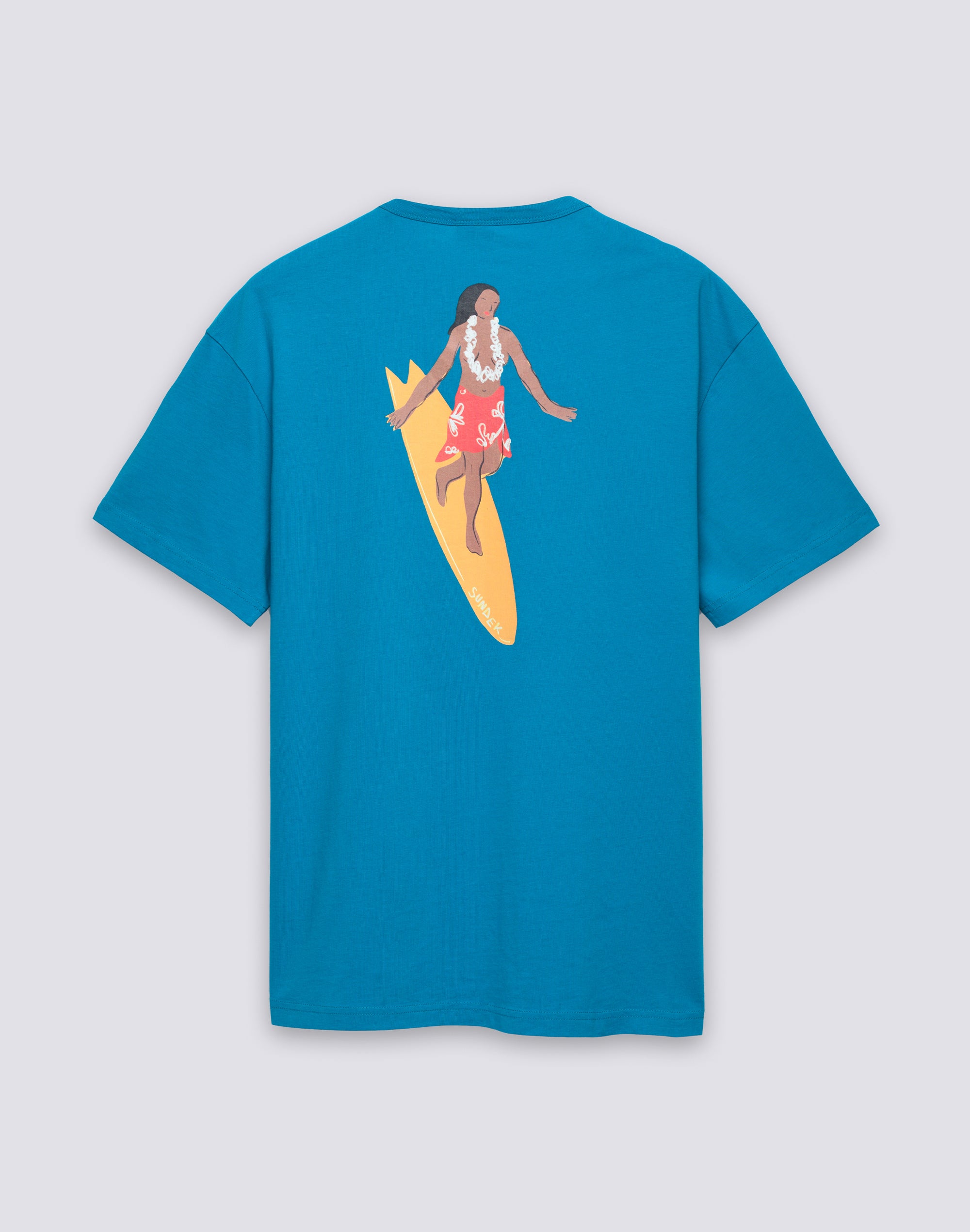 sundek-t-shirt-uomo-girocollo-stampa-e-ricamo-m242tejs800 image 2