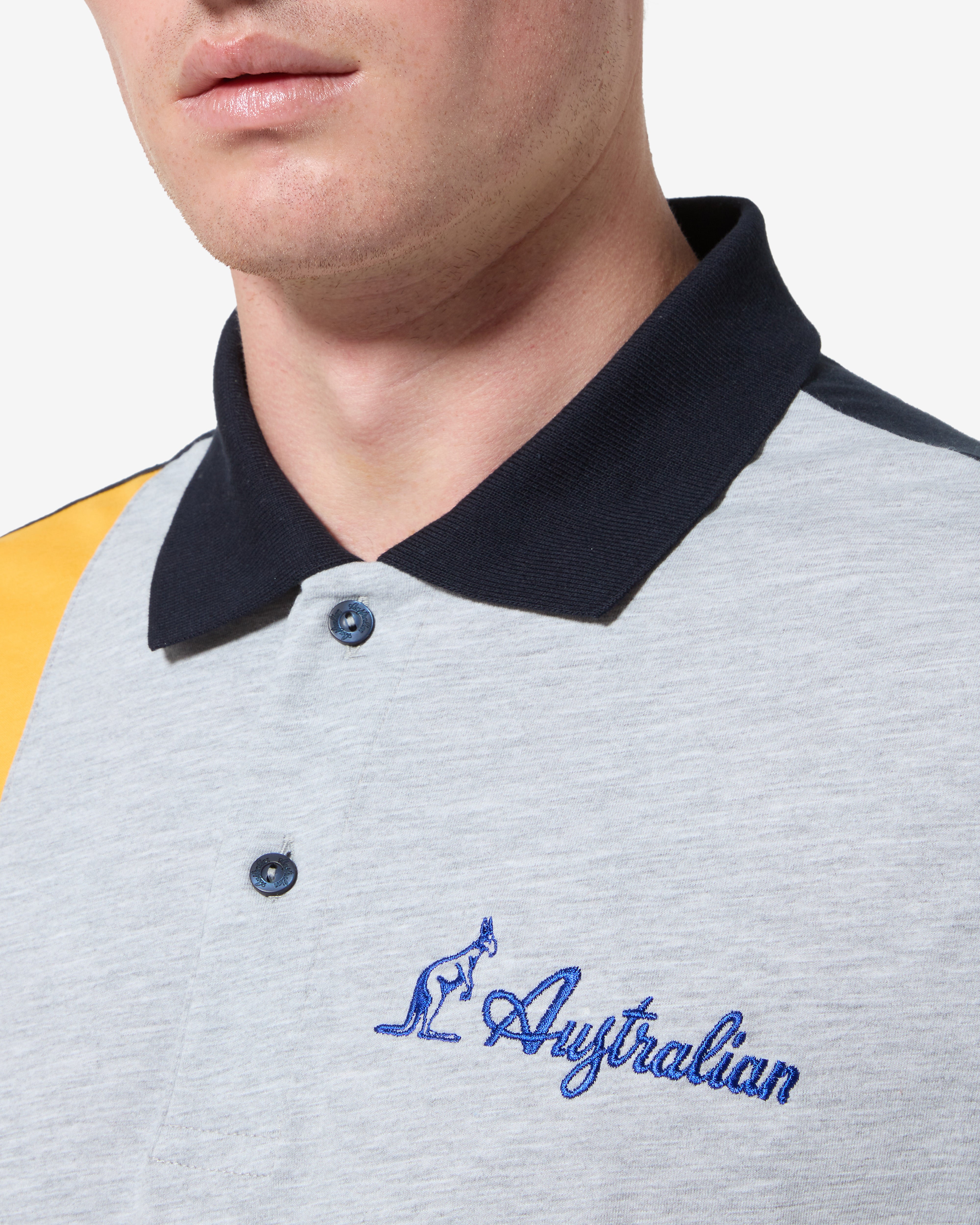 australian-anti-gravity-polo-polo-in-cotone-blu-navy image 4