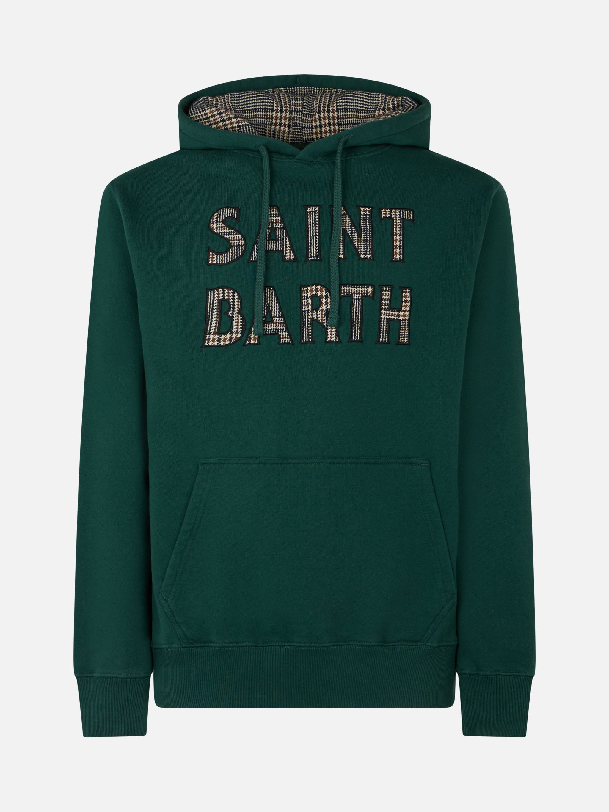 mc2-saint-barth-felpa-tribeca-uomo-con-cappuccio-e-patch-verde image 4
