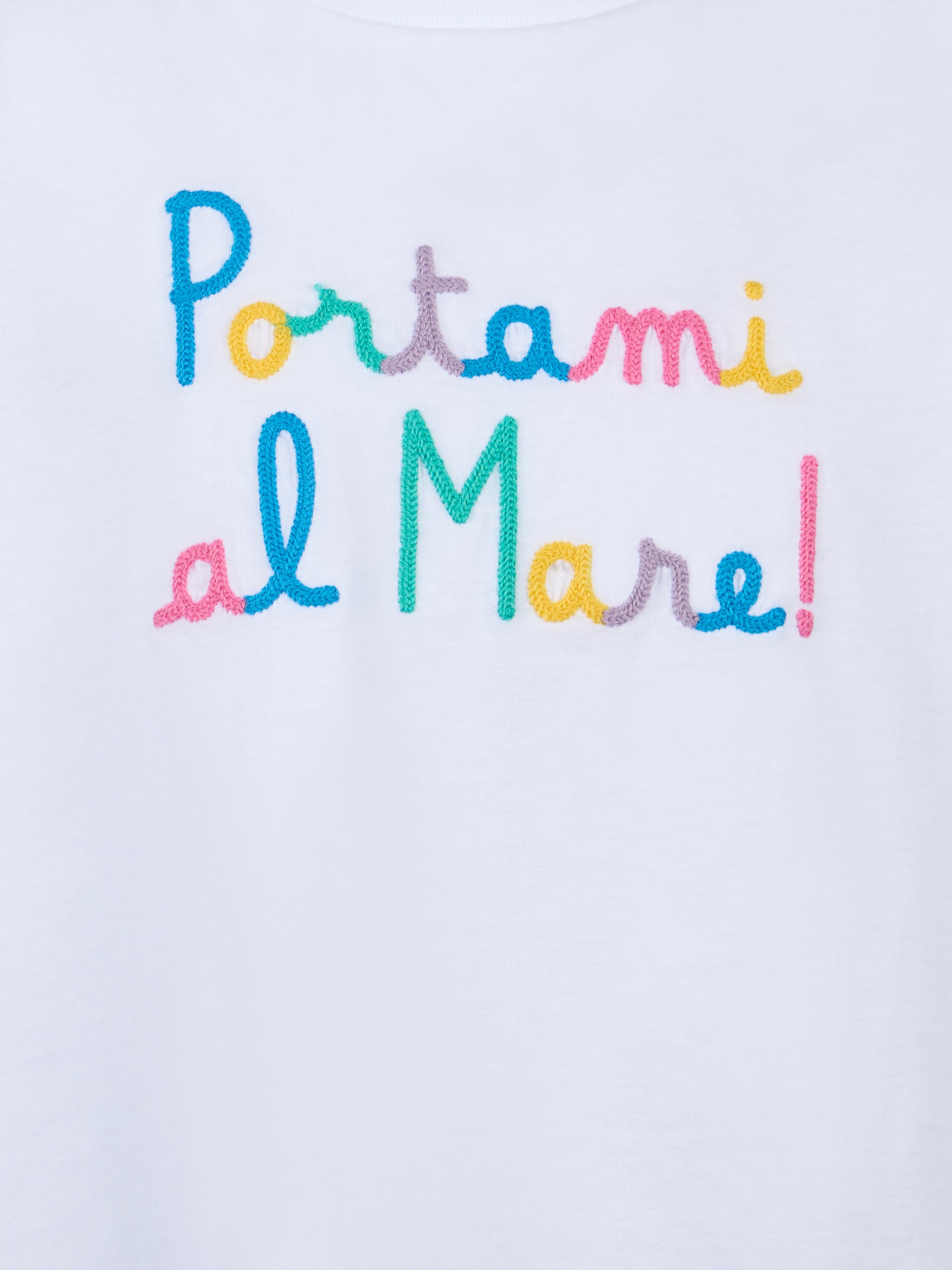 mc2-saint-barth-baby-t-shirt-bambina-cotone-bianca-con-balza image 2