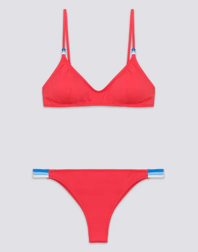 sundek-jennifer-bikini-bralette-imbottito-slip-brasiliana-w818knl30rb image 1