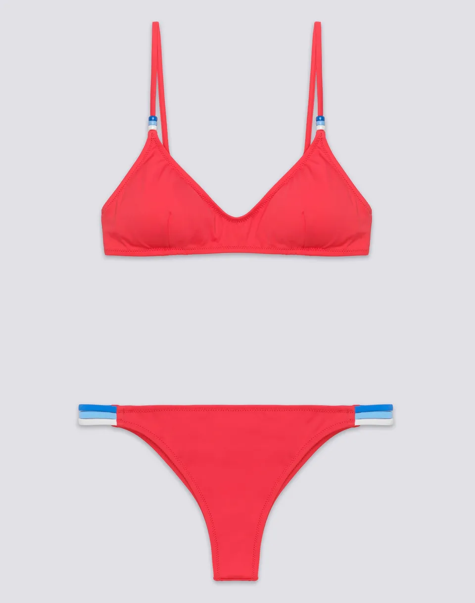 sundek-jennifer-bikini-bralette-imbottito-slip-brasiliana-w818knl30rb image 1