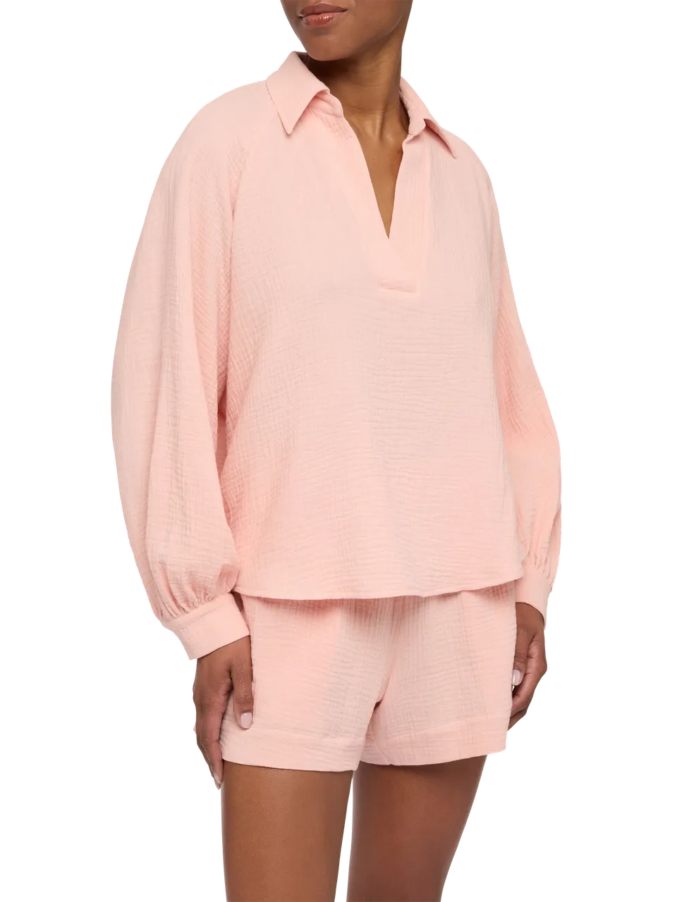 mc2-saint-barth-blusa-maira-donna-in-mussola-rosa image 1