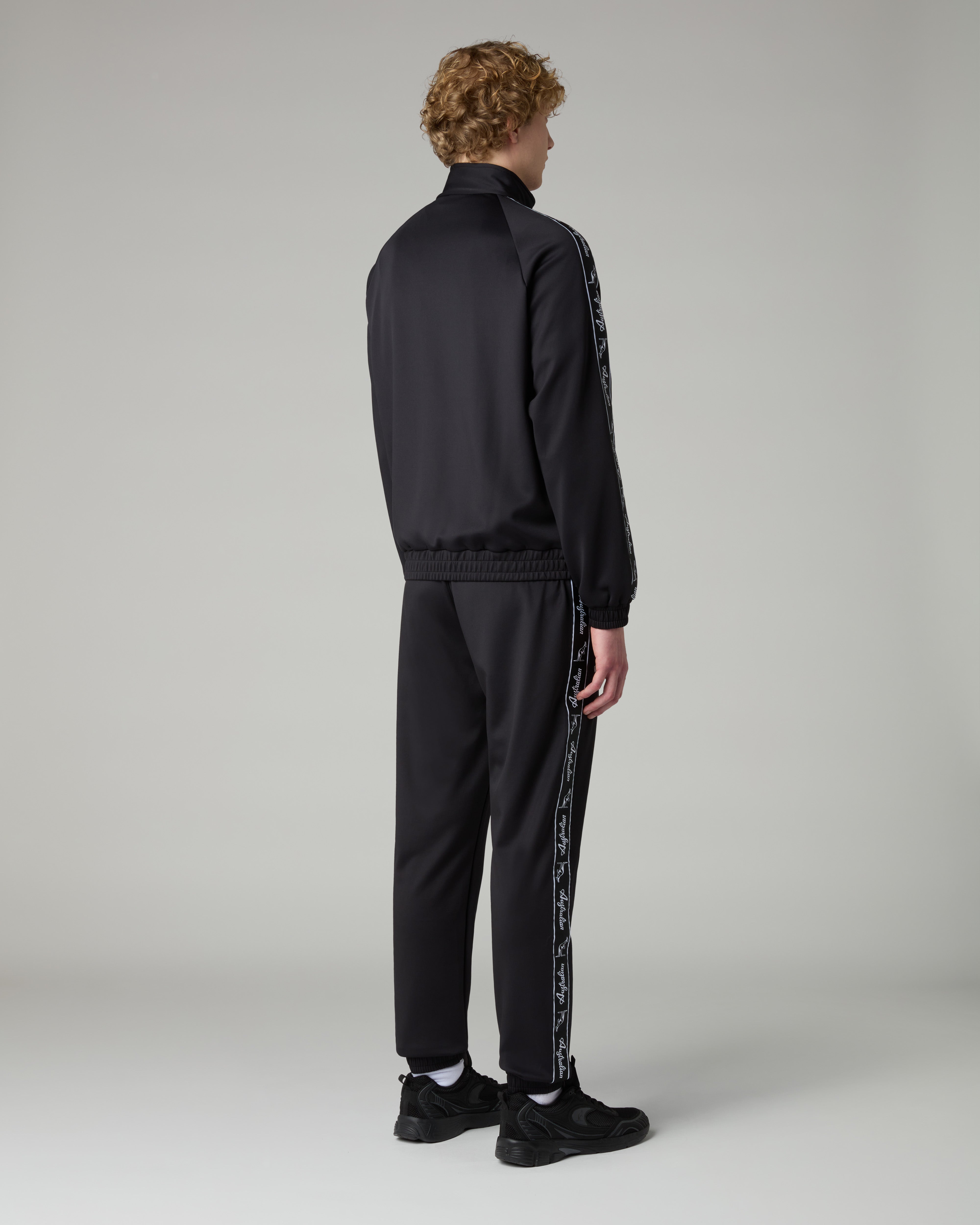 australian-tape-tracksuit-tuta-completa-nero-full-zip image 2
