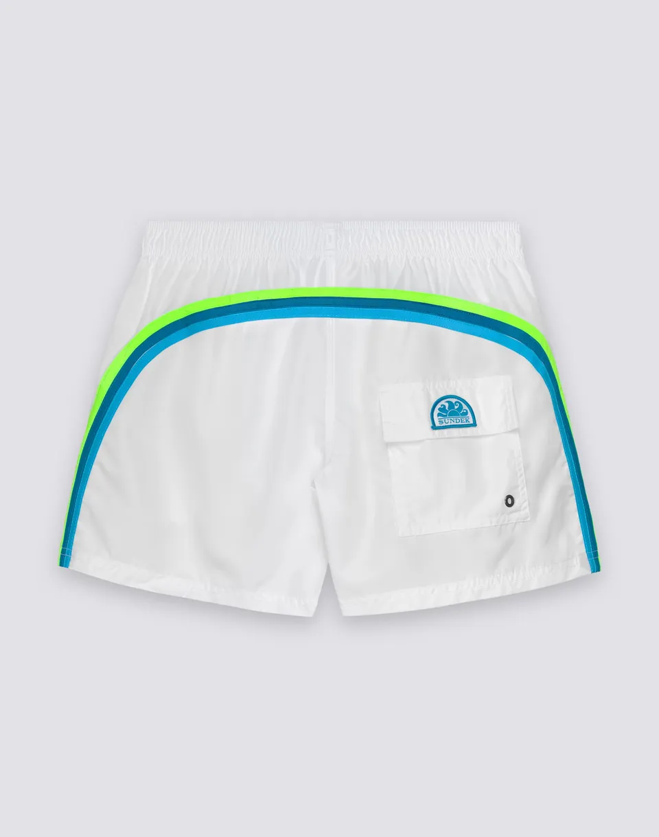 sundek-light-poly-boardshort-corto-uomo-con-arcobaleno image 1