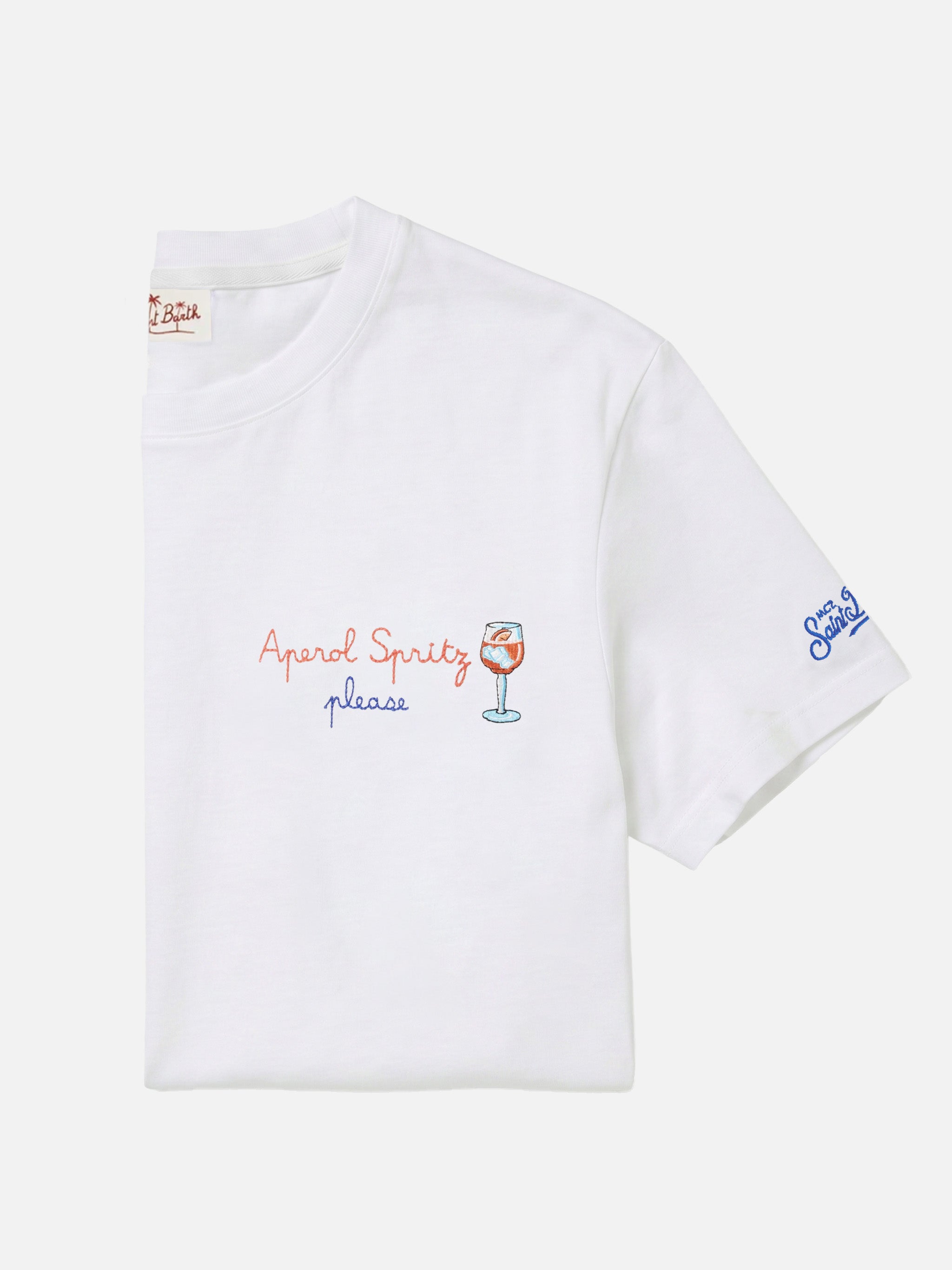 mc2-saint-barth-portofino-t-shirt-uomo-bianca-cotone-aperol-spritz-please-specia image 1