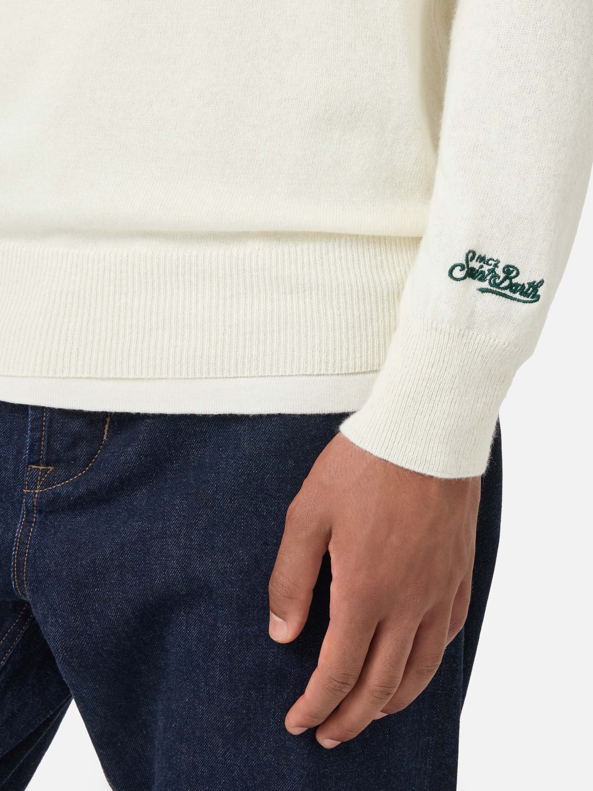 mc2-saint-barth-heron-maglione-girocollo-uomo-snoopy-tennis-champ-peanuts-specia image 4