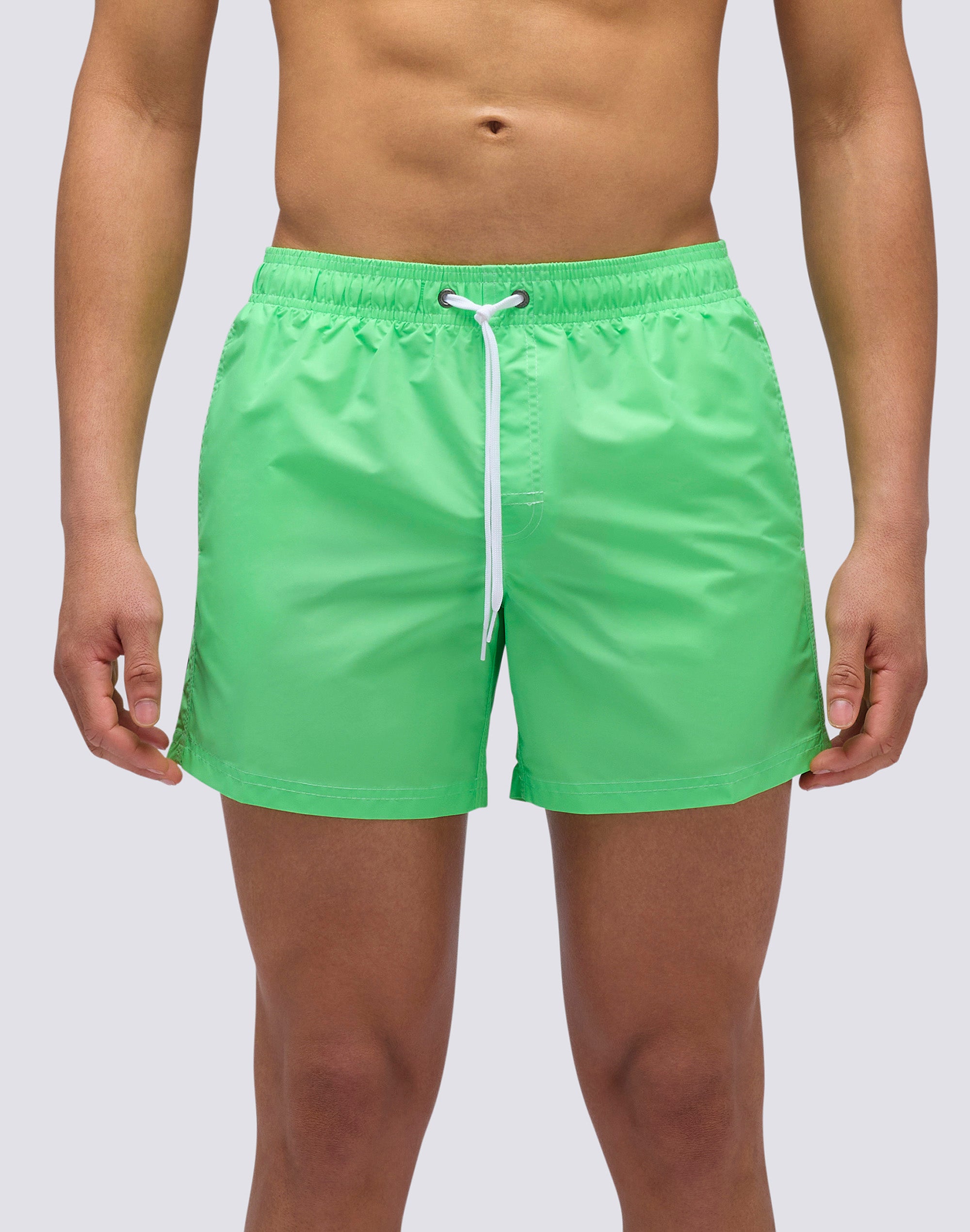 sundek-costume-mare-uomo-corto-iconic-taffeta-con-vita-elasticata image 2