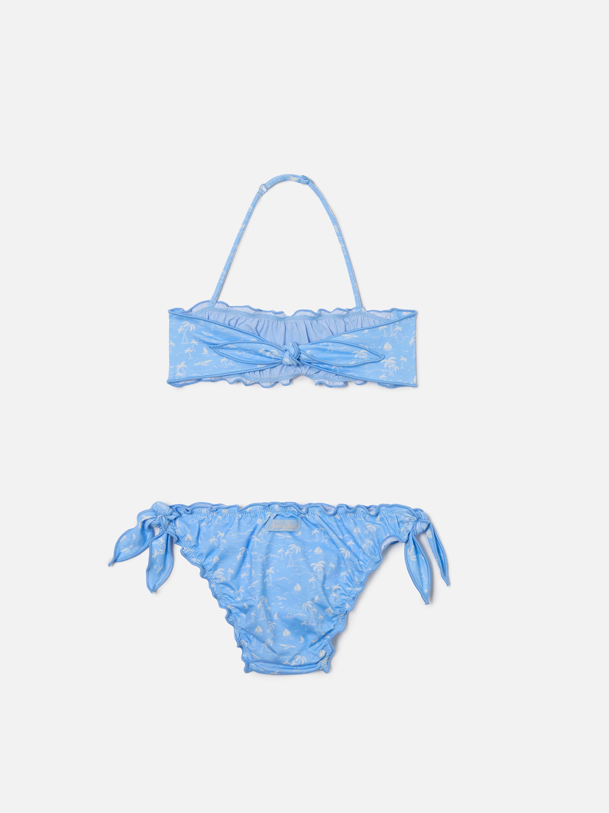 mc2-saint-barth-emy-bikini-bambina-azzurro-con-stampa-tropicale image 2
