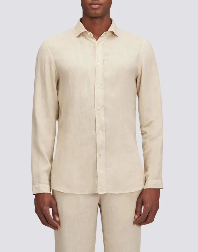 sundek-camicia-uomo-in-lino-con-collo-classico image 1