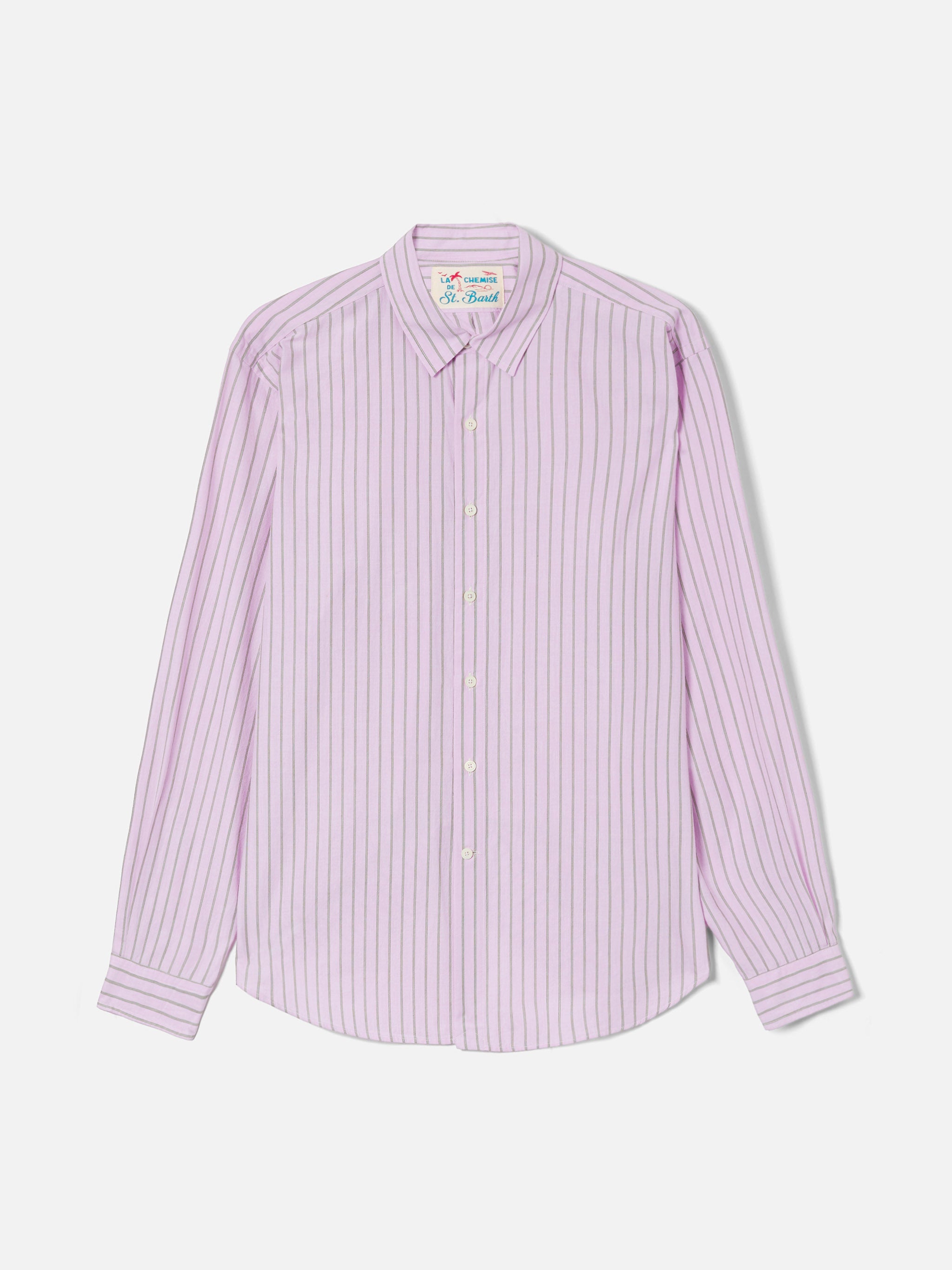 mc2-saint-barth-camicia-levanzo-uomo-in-cotone-a-righe-rosa-fit-oversize image 5