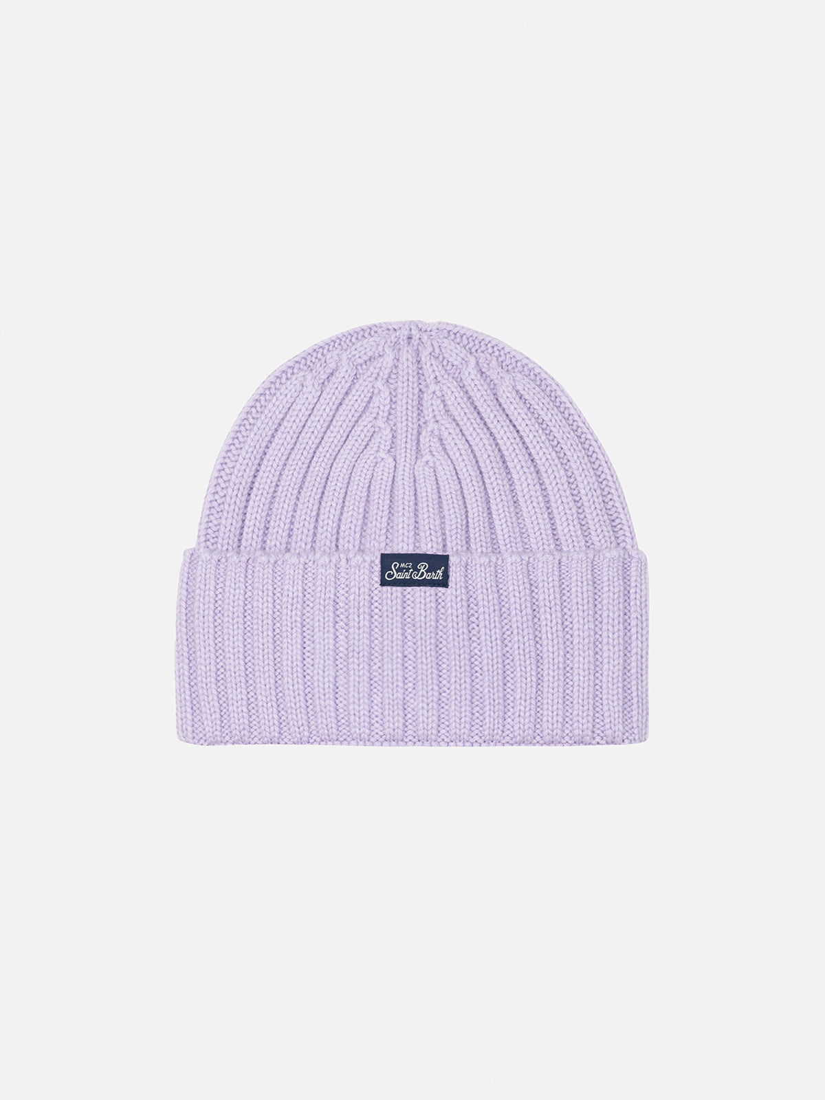 mc2-saint-barth-wengen-cappello-da-bambina-lilla-con-ricamo-courma image 2