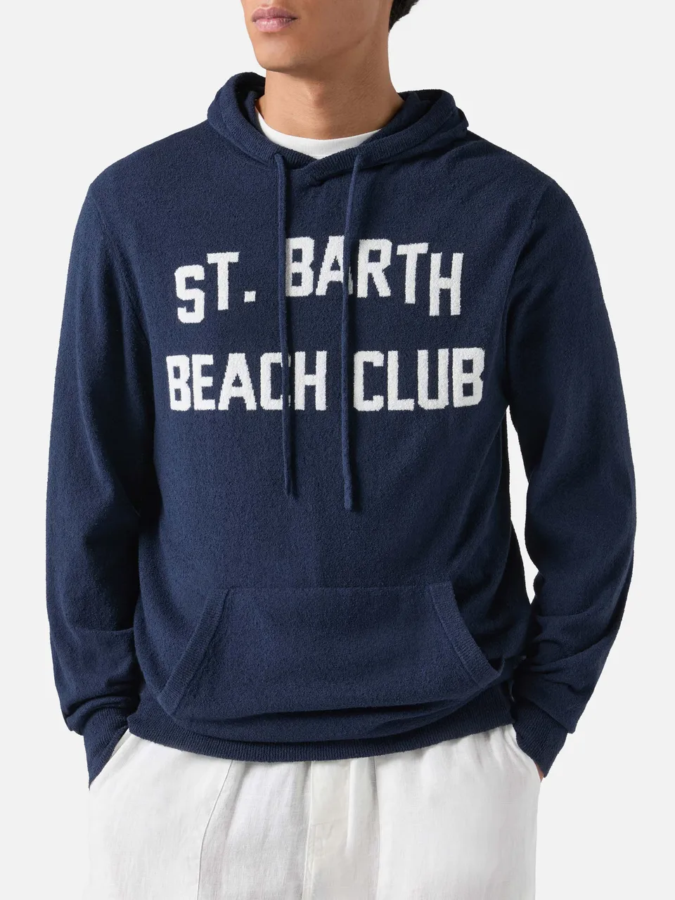mc2-saint-barth-wood-maglione-con-cappuccio-blu-navy-uomo image 1