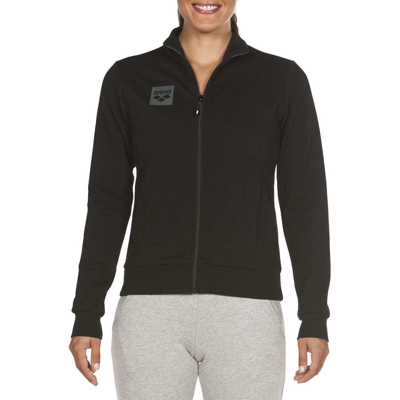 arena-w-essential-f-z-giacca-donna-cotone-felpato image 1