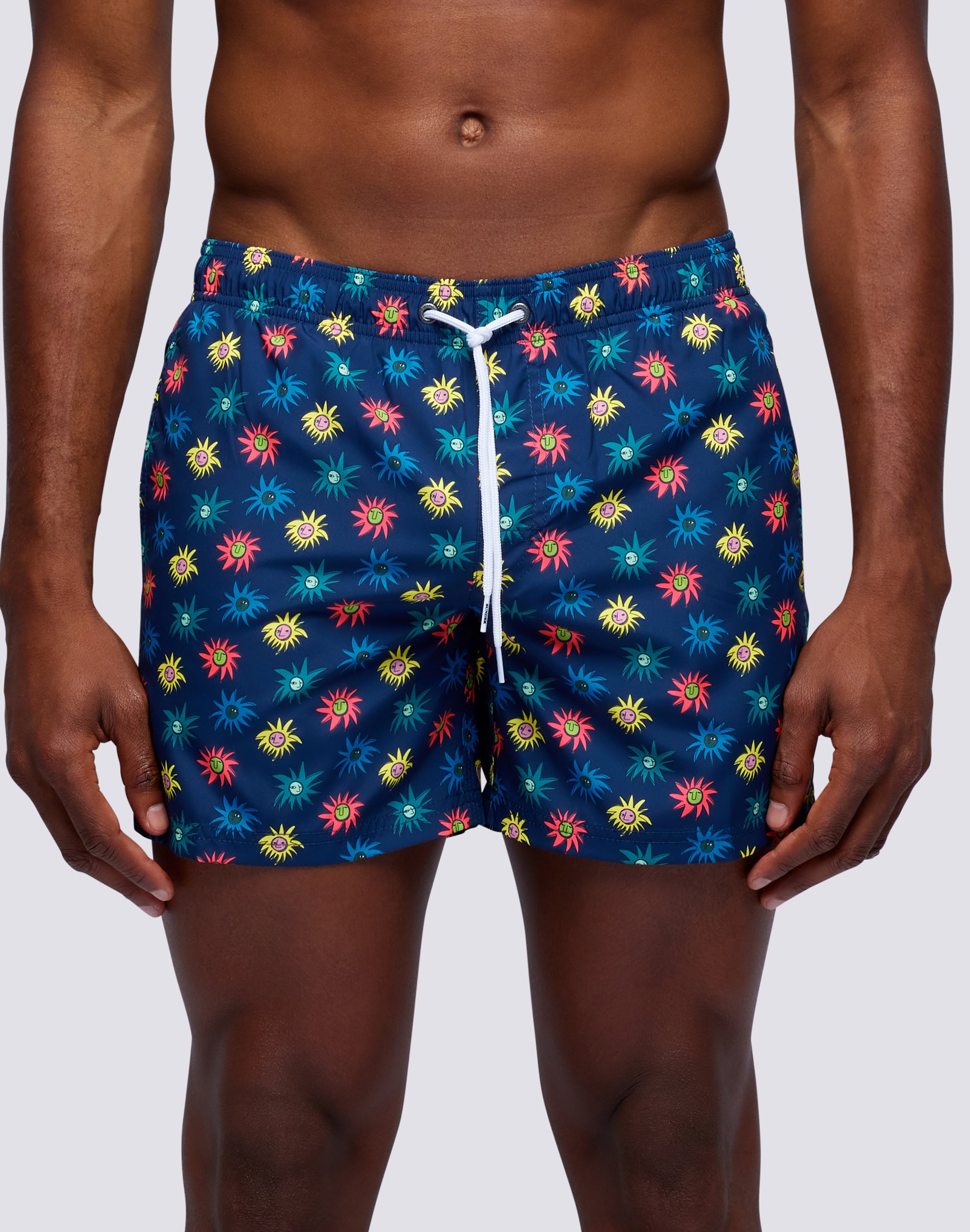 sundek-costume-boxer-mare-uomo-microstampa-lion-sun-repreve image 2
