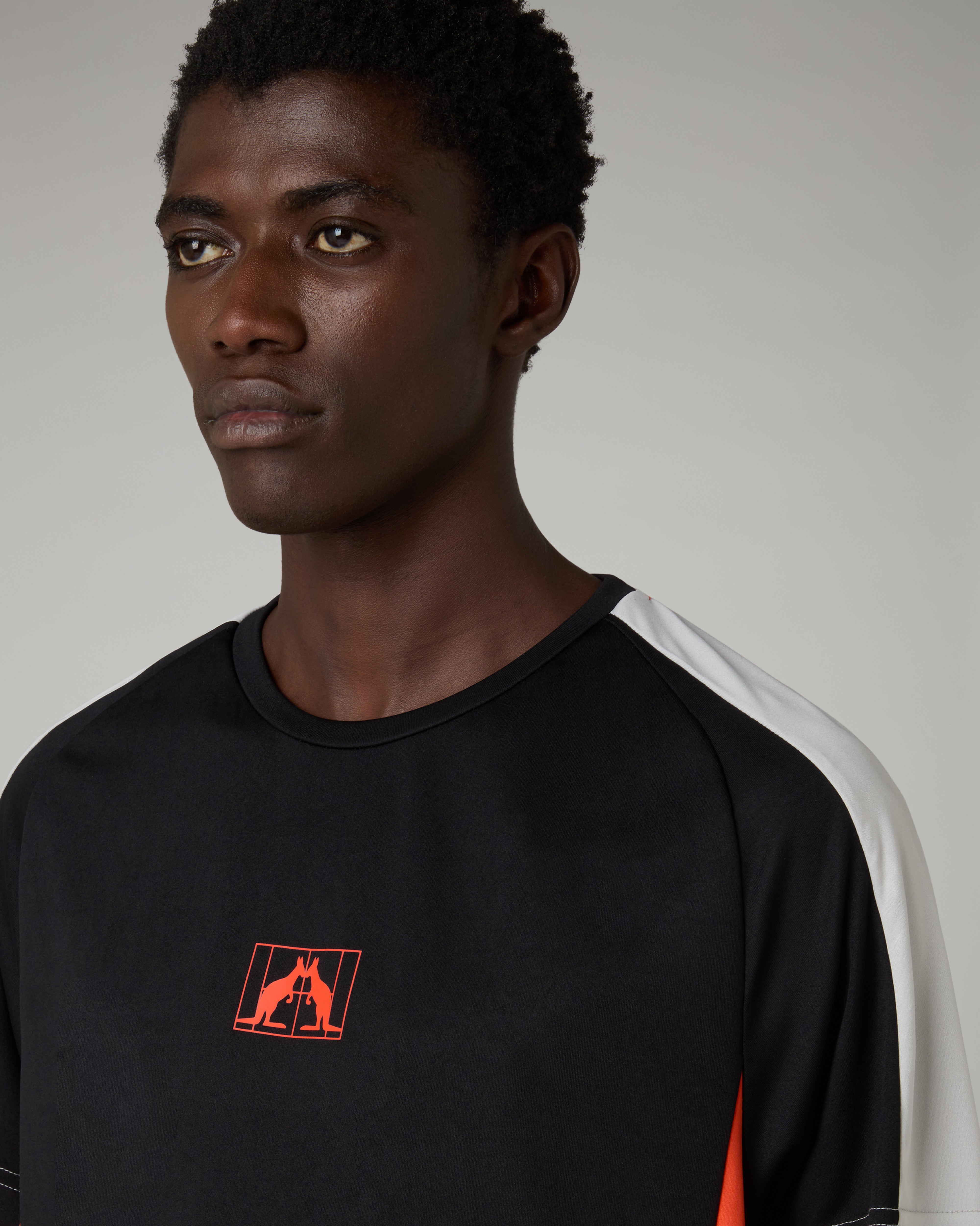 australian-rebels-t-shirt-ace-t-shirt-tecnica-padel-nera image 4