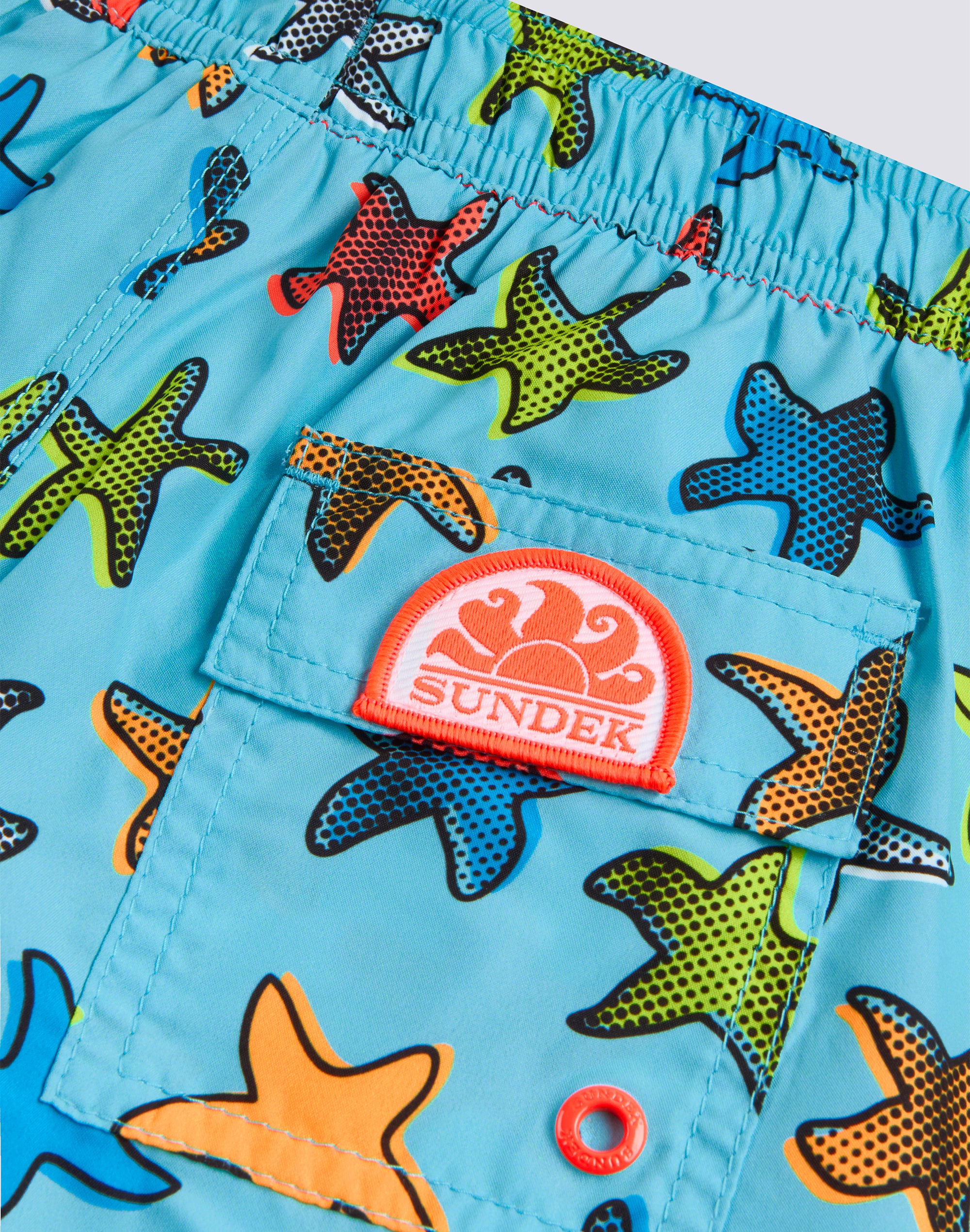 sundek-costume-bambino-corto-happy-star-in-poliestere-riciclato-repreve image 3