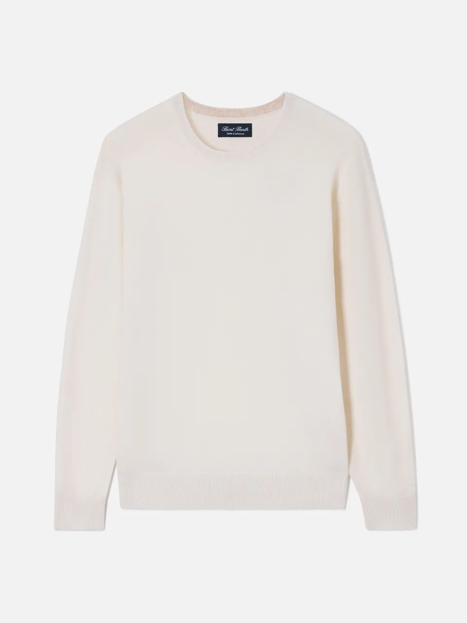 mc2-saint-barth-regent-maglione-uomo-girocollo-cashmere-bianco image 1