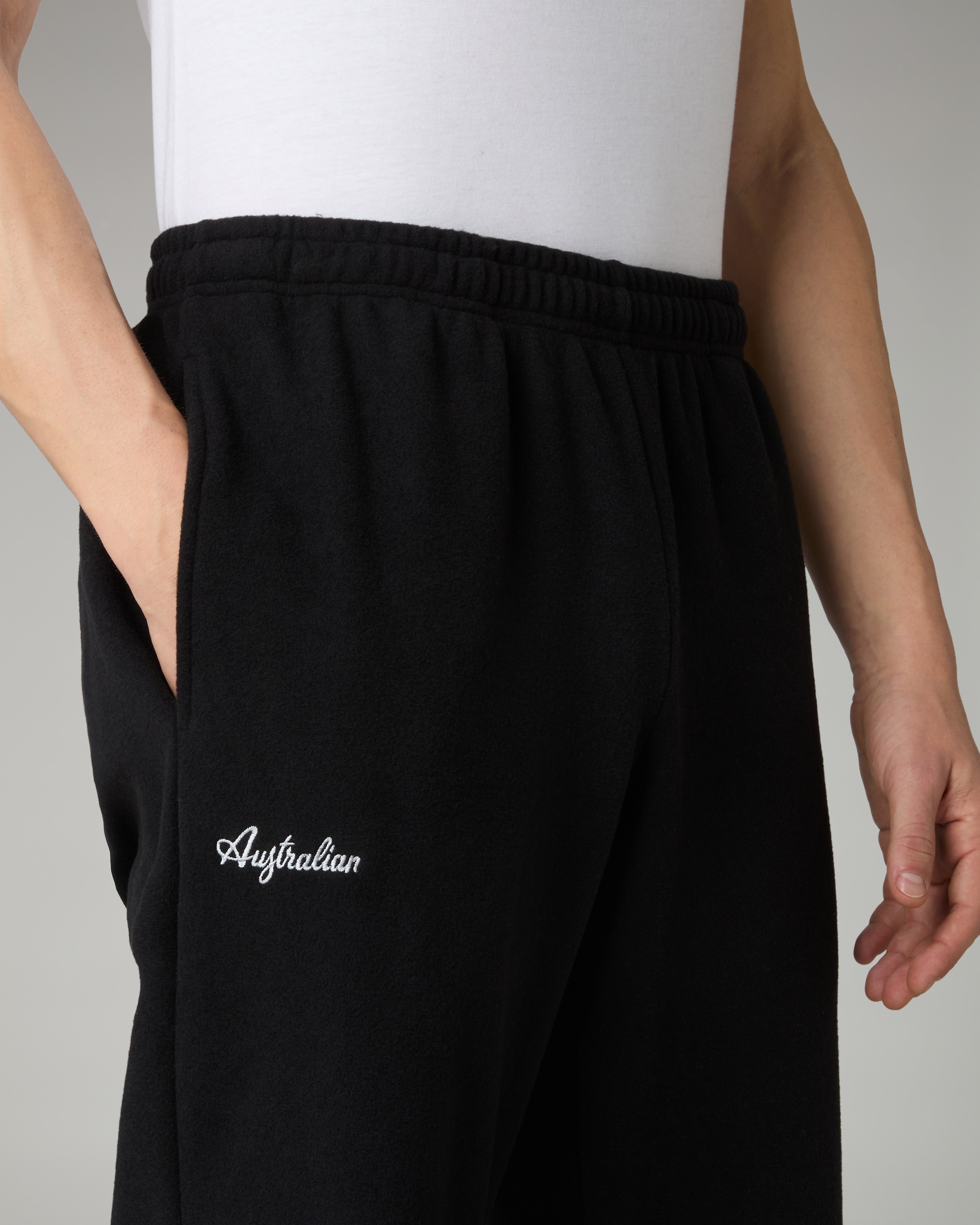 australian-classy-tuta-grigio-melange-scuro-completo-giacca-pantalone image 7