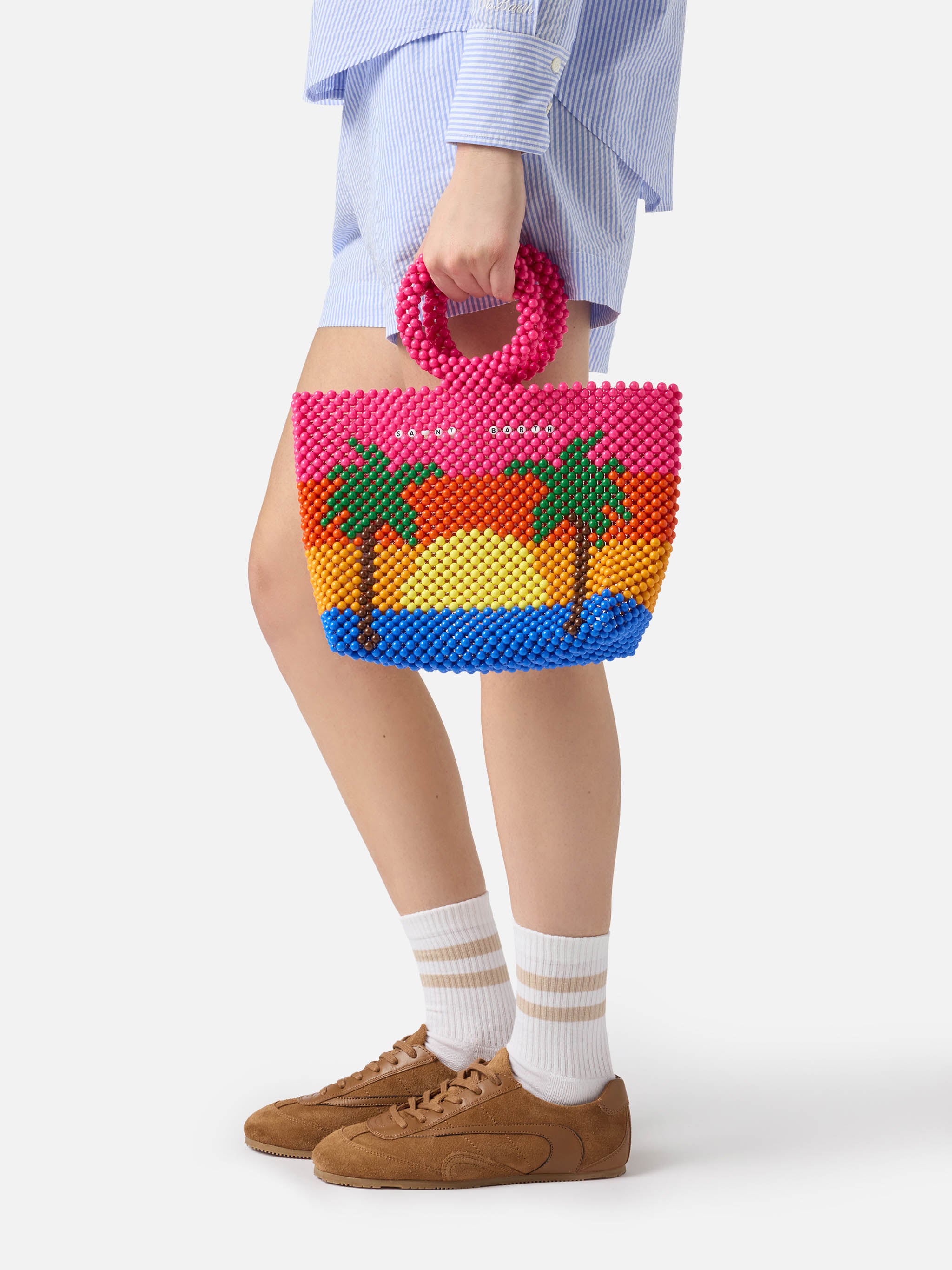 mc2-saint-barth-borsa-beaded-big-bag-a-righe-multicolore-con-perline image 2