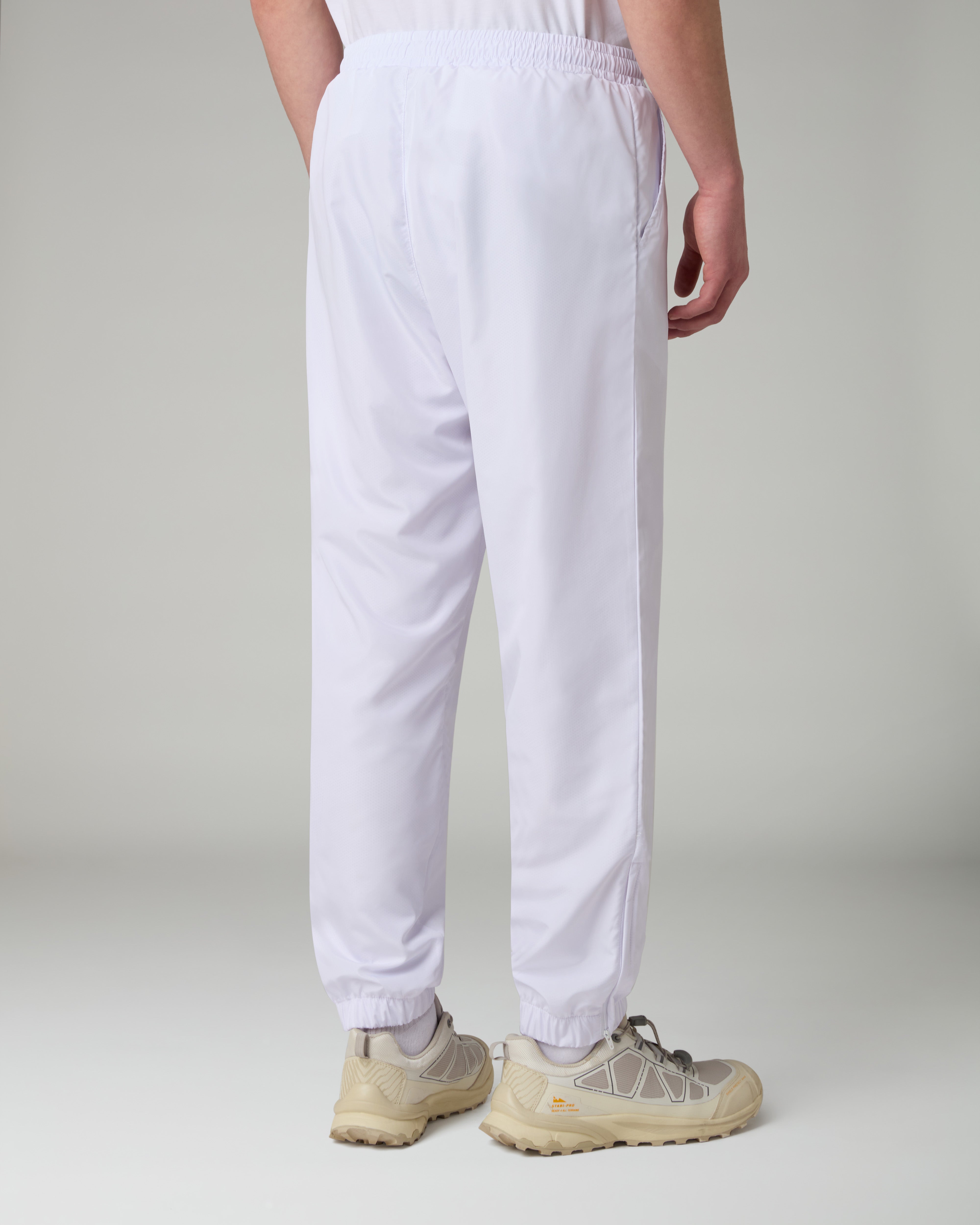 australian-lost-bumper-track-pant-pantalone-tecnico-smash-bianco-mesh image 3
