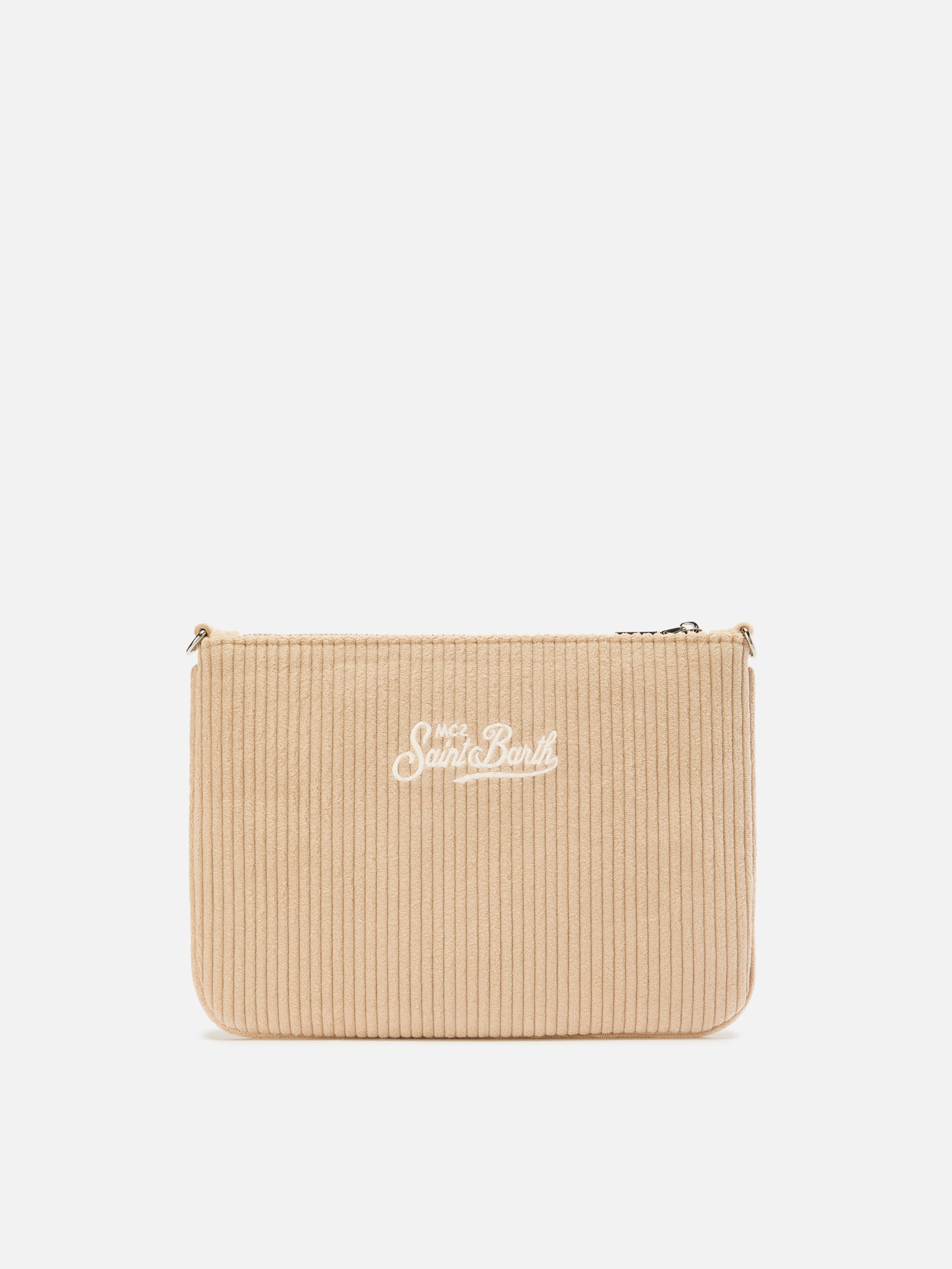 mc2-saint-barth-borsa-crossbody-parisienne-corduroy-beige-20x28-cm image 5