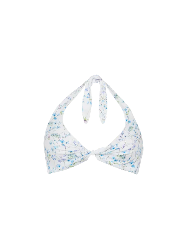 mc2-saint-barth-leda-top-bralette-triangolo-floreale-bianco image 1