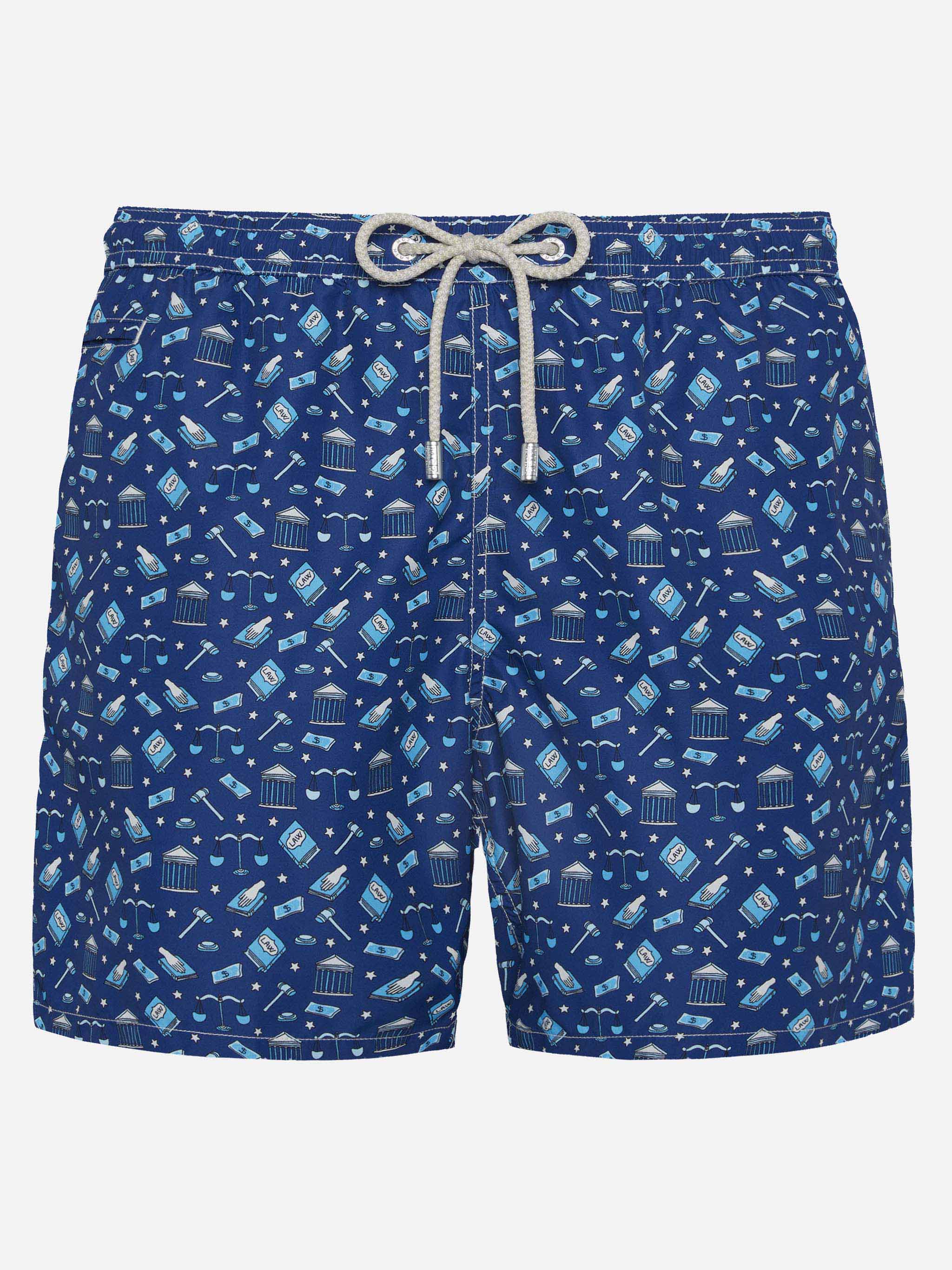 mc2-saint-barth-lighting-costume-mare-uomo-stampa-lawyer-mood-blu-navy image 1