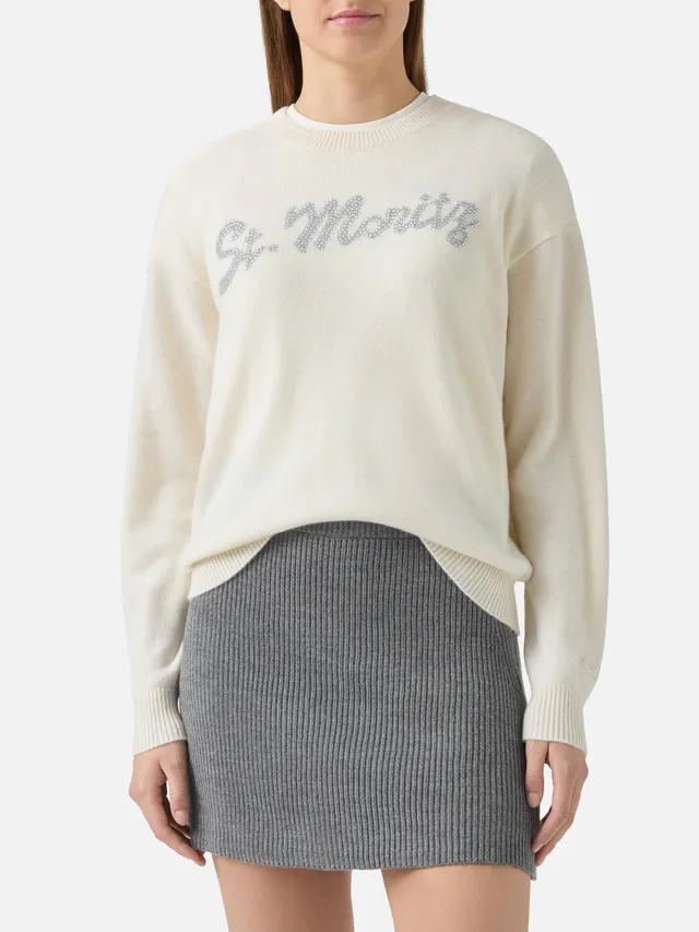 mc2-saint-barth-maglione-louise-puro-cashmere-bianco-applicazione-st-moritz-stra image 1